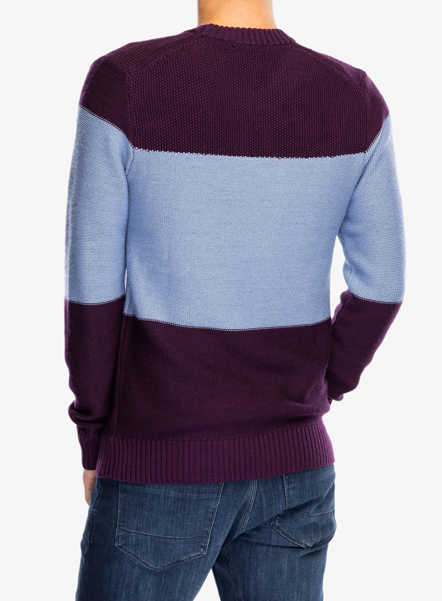 Moški pulover Icebreaker Waypoint Crewe Sweater - nightshade/kyanite
