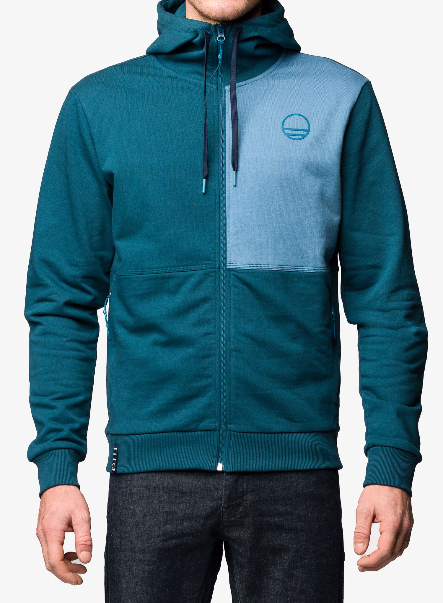 Jopica s kapuco Wild Country Flow Hoody - petrol