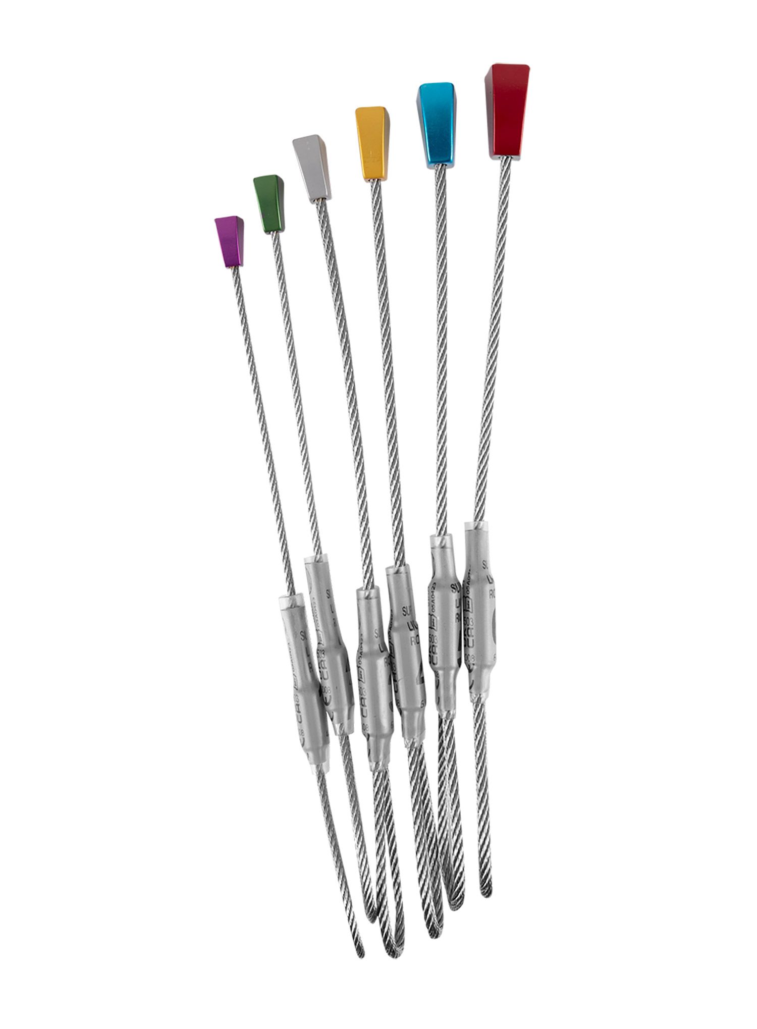 Set zatičev Wild Country Superlight Rocks Set 1-6 - grey