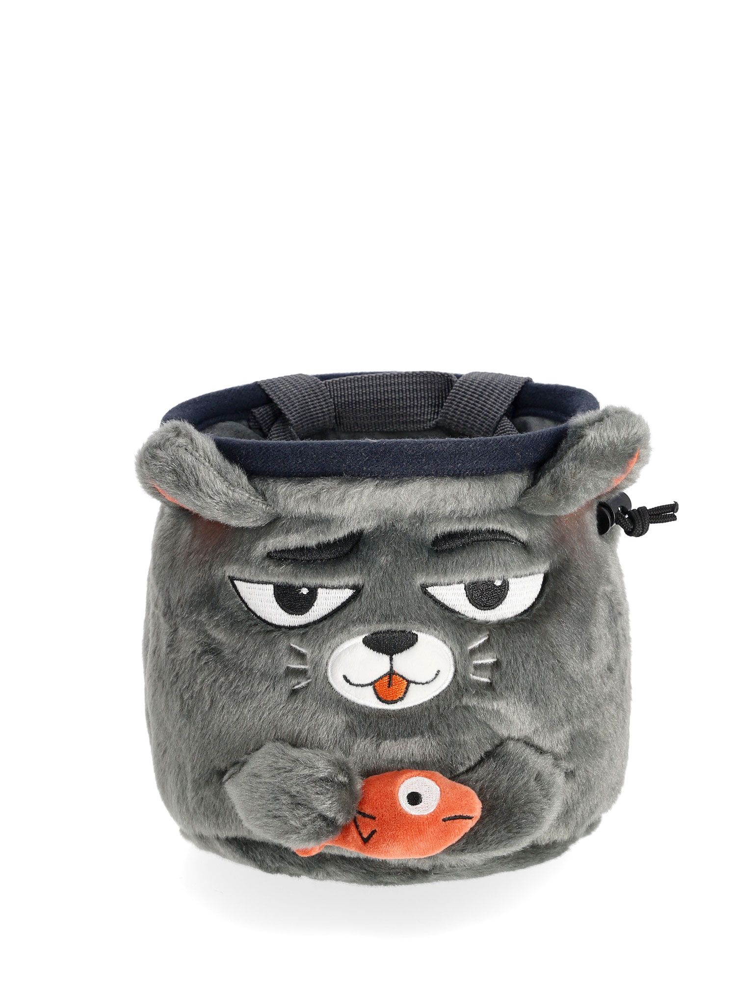 Vrečka za magnezij Y&Y Vertical Chalk Bag - grey cat