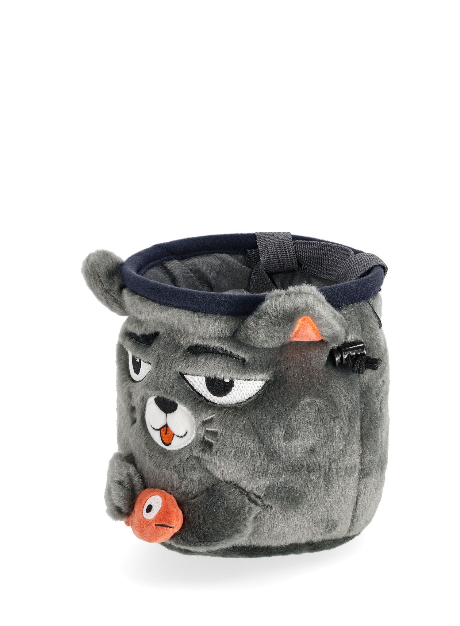 Vrečka za magnezij Y&Y Vertical Chalk Bag - grey cat