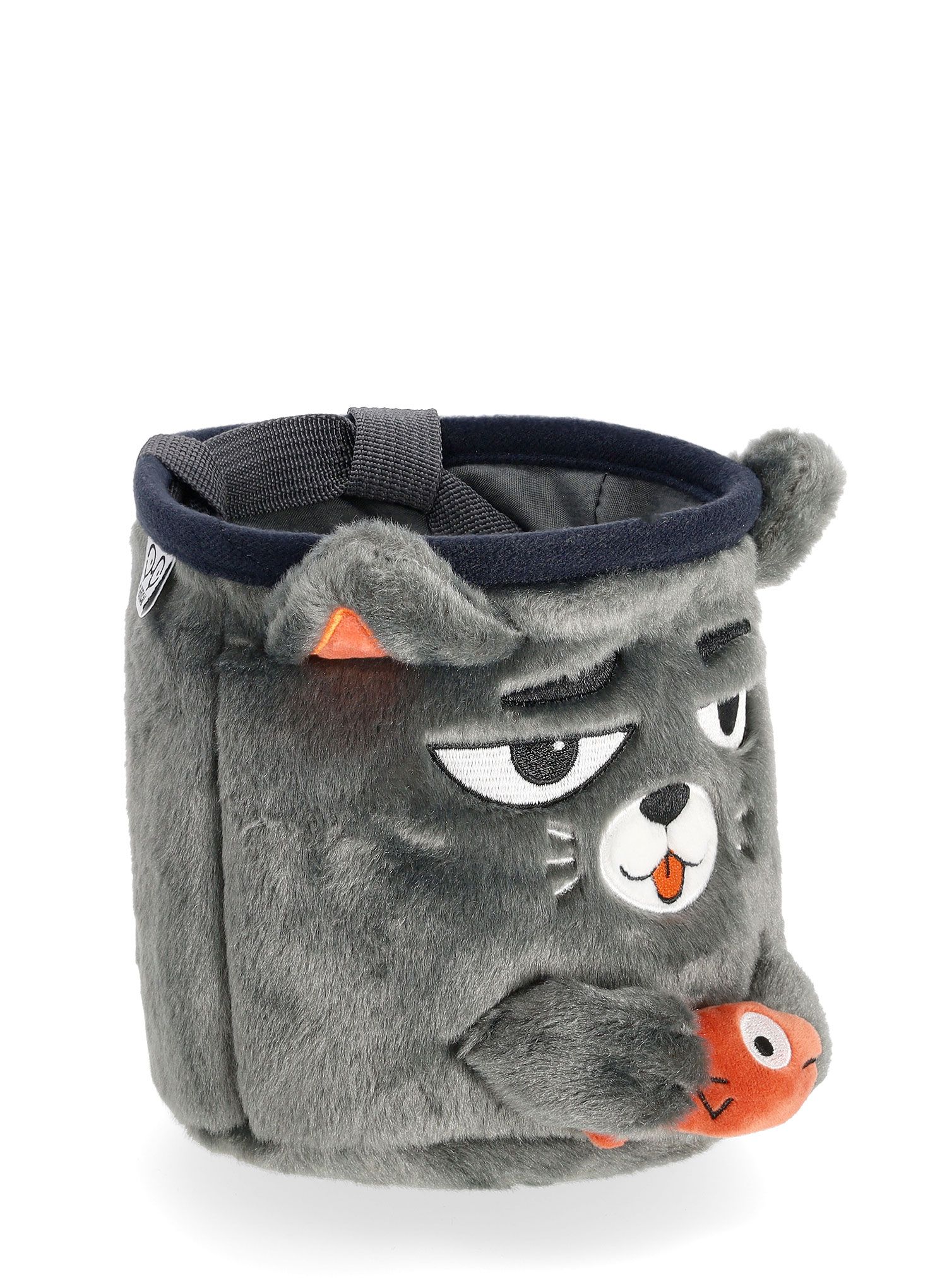 Vrečka za magnezij Y&Y Vertical Chalk Bag - grey cat