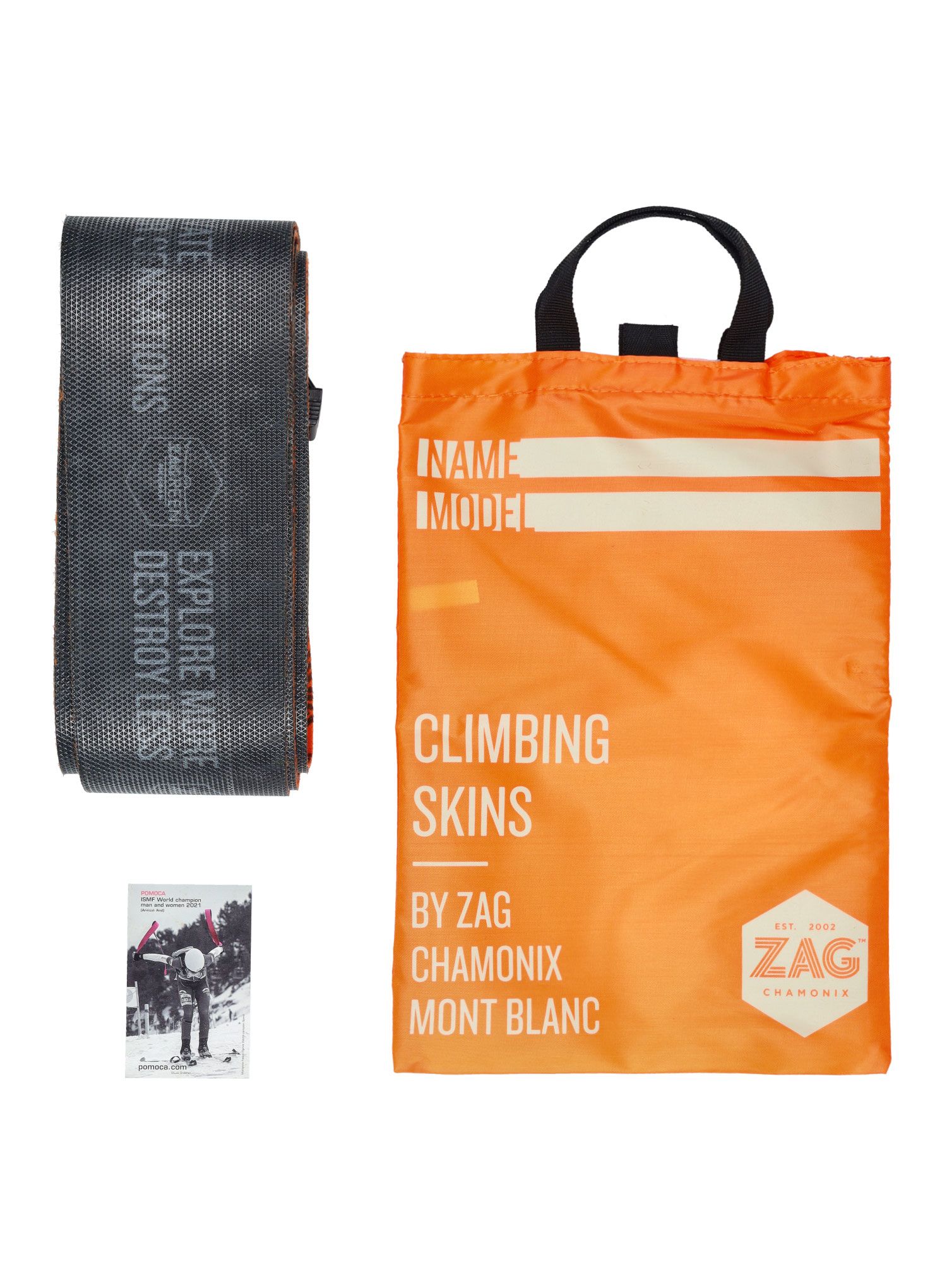 Turne smuči komplet ZAG Adret 85 - black/orange