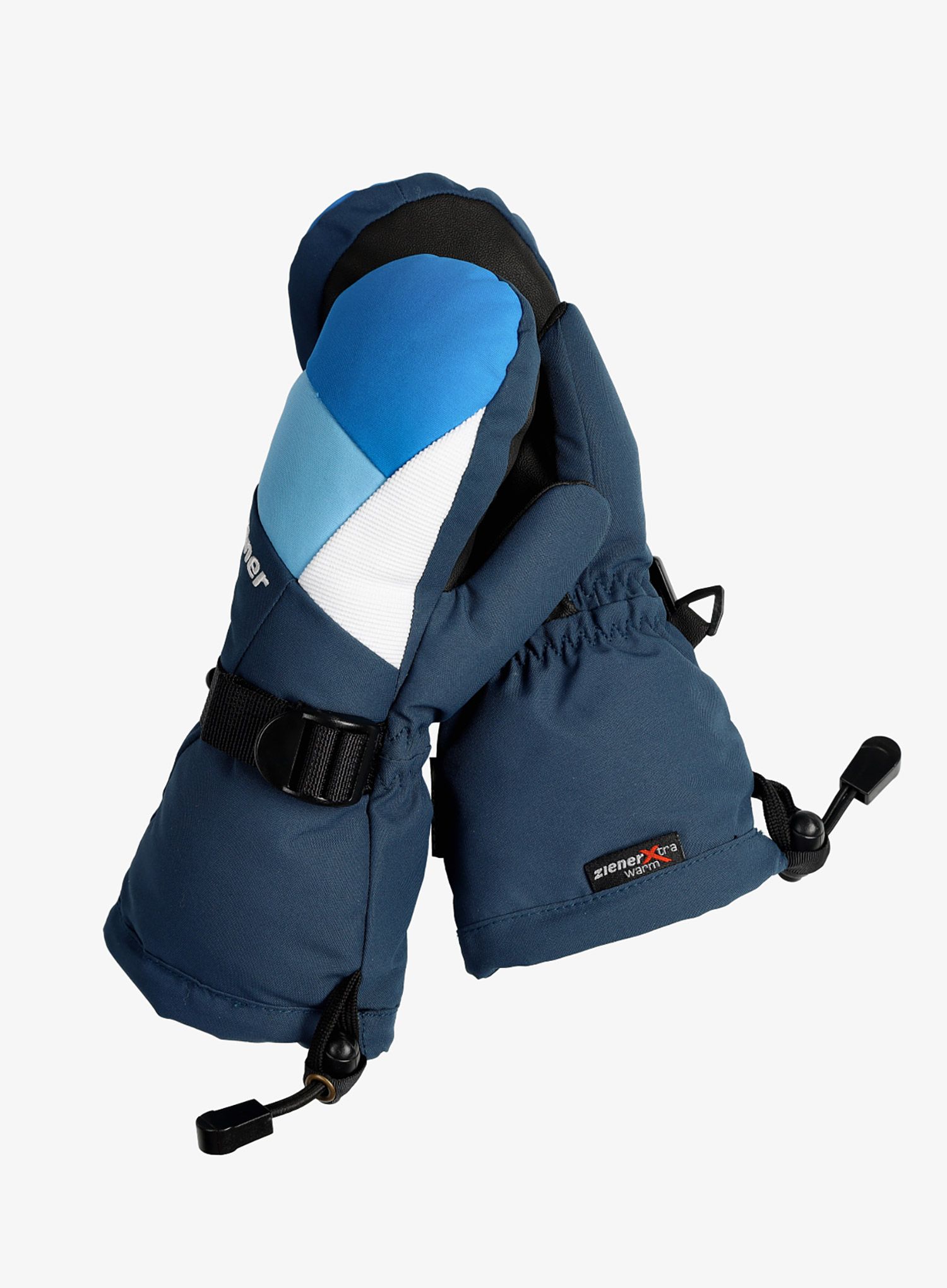 Otroške rokavice Ziener Lanic GTX + Gore Plus Warm Mitten Junior - hale navy