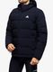 Puhovka adidas Helionic Hooded Jacket - legend ink