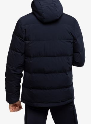 Puhovka adidas Helionic Hooded Jacket - legend ink