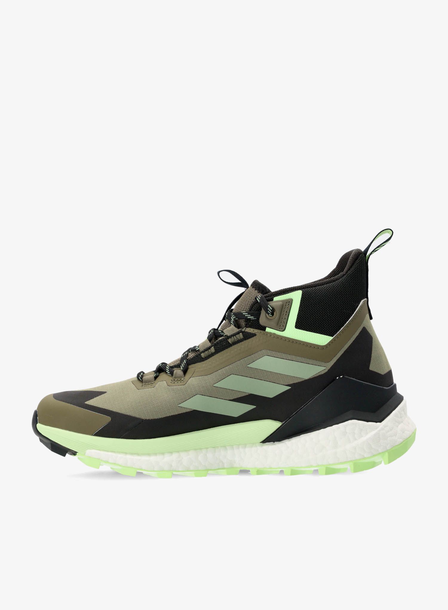 Pohodniški čevlji adidas TERREX Free Hiker 2 GTX - olive strat/silv grn/auror blk