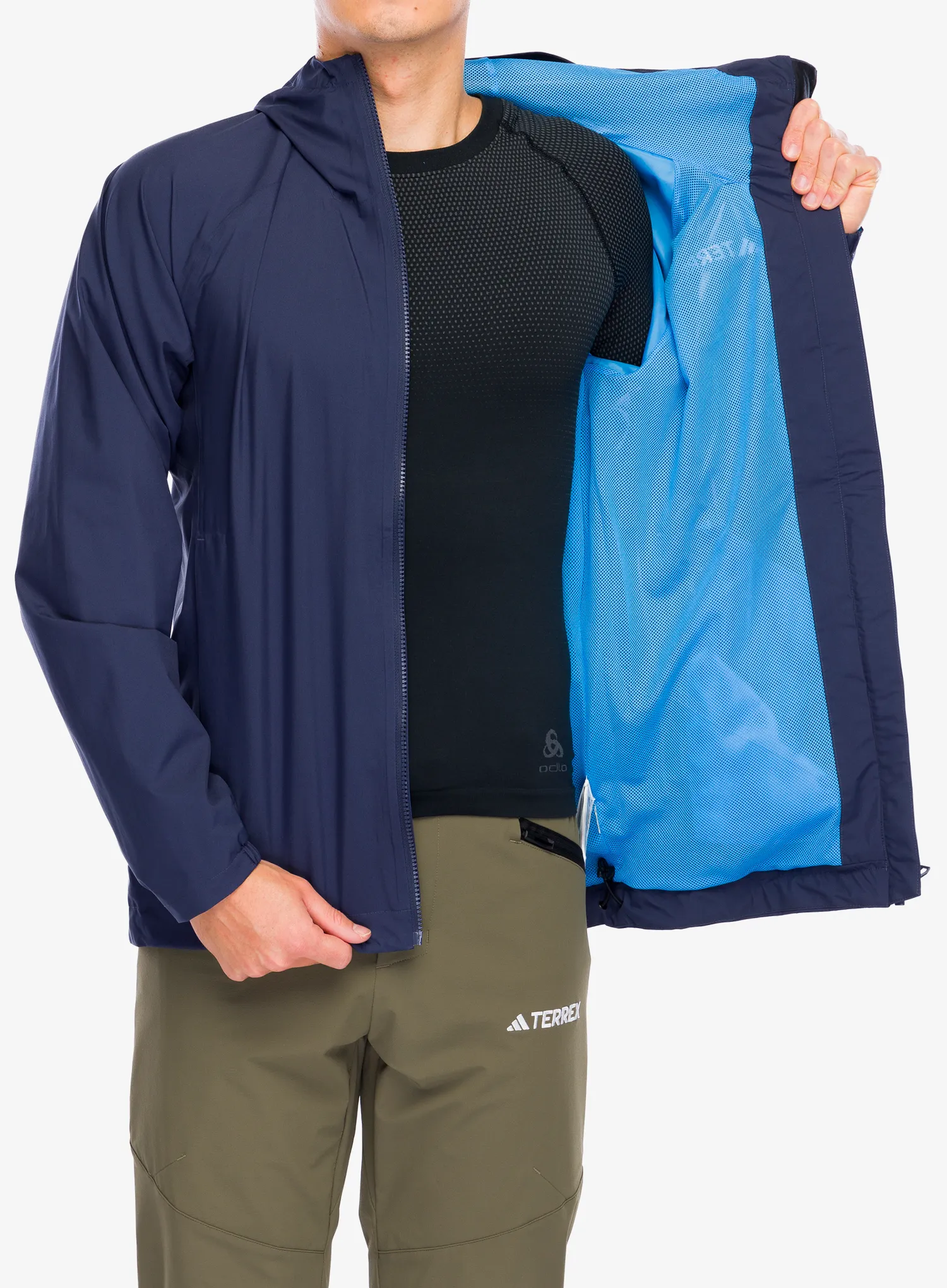 Nepremočljiva jakna adidas TERREX Multi 2L RAIN.RDY Jacket - shadow navy