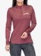 Ženska jopica adidas TERREX Multi Half-Zip LS Tee - quiet crimson