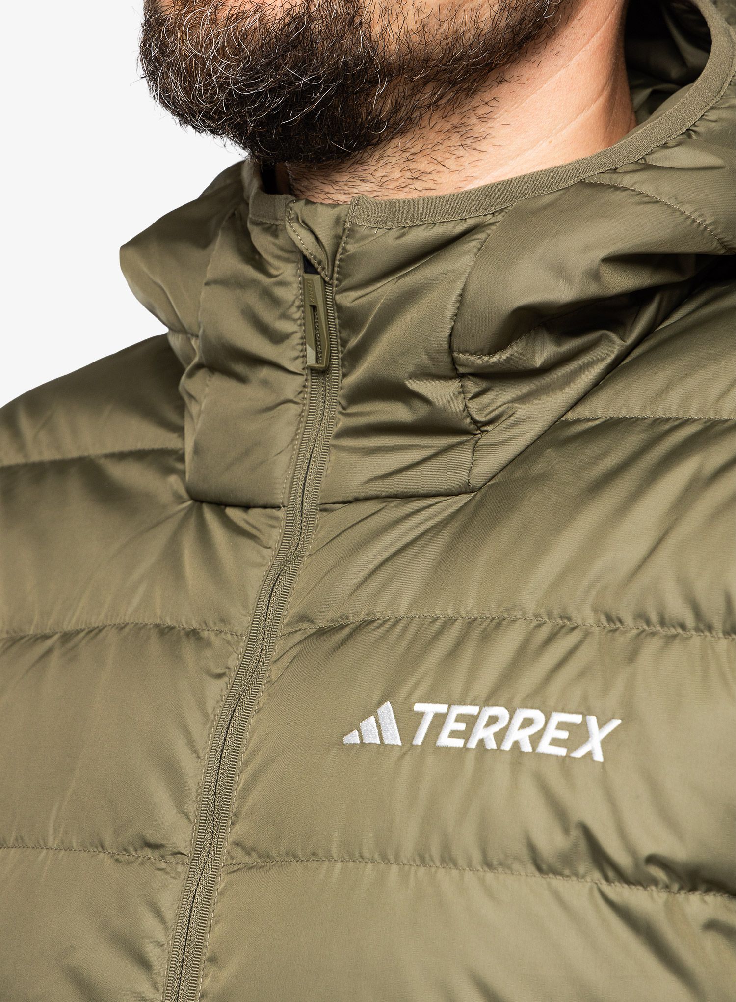 Puhovka adidas TERREX Multi Light Down Hooded Jacket - olistr