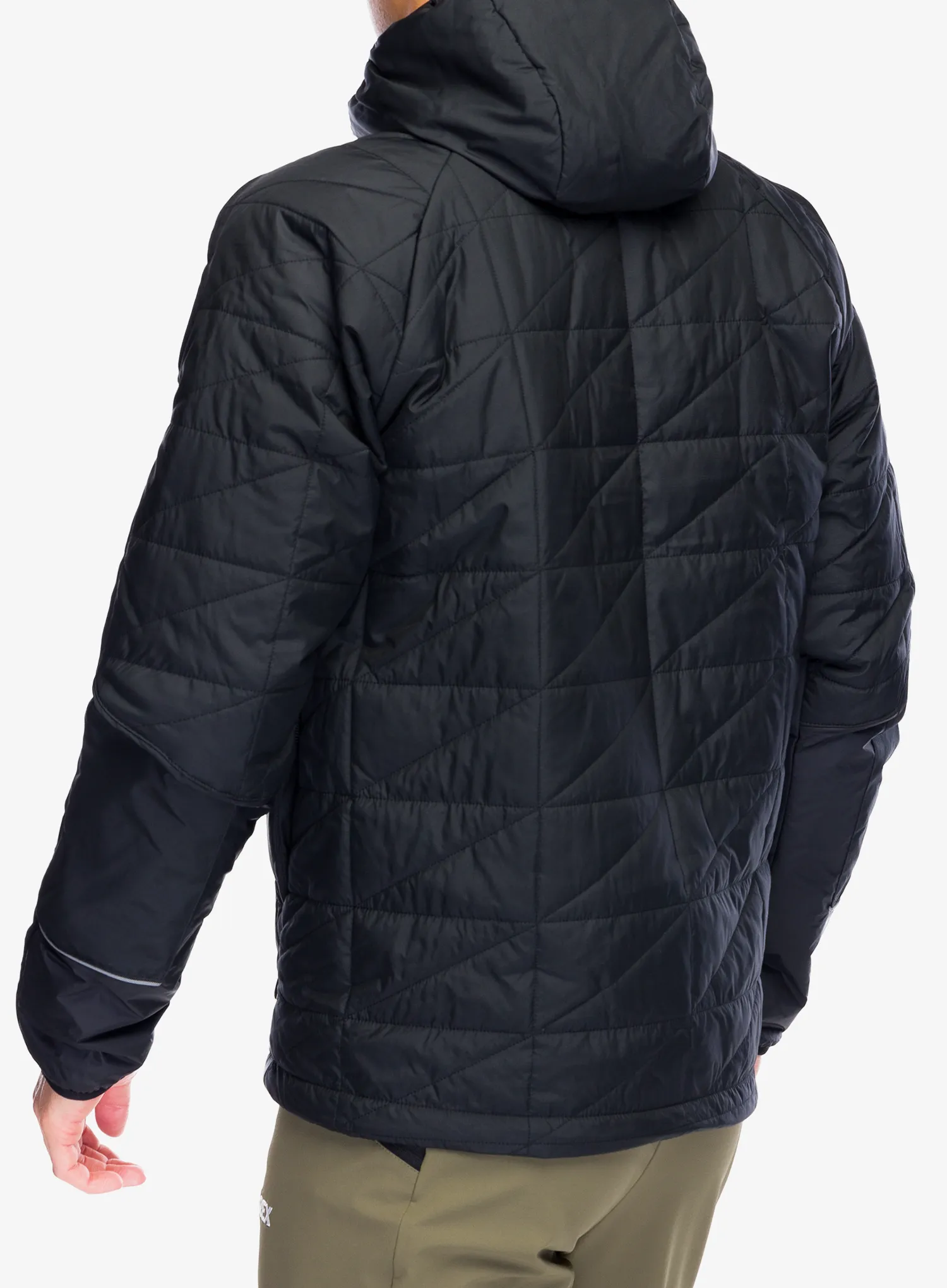 Sintetična jakna adidas TERREX Multi Synthetic Insulated Hooded Jkt - black