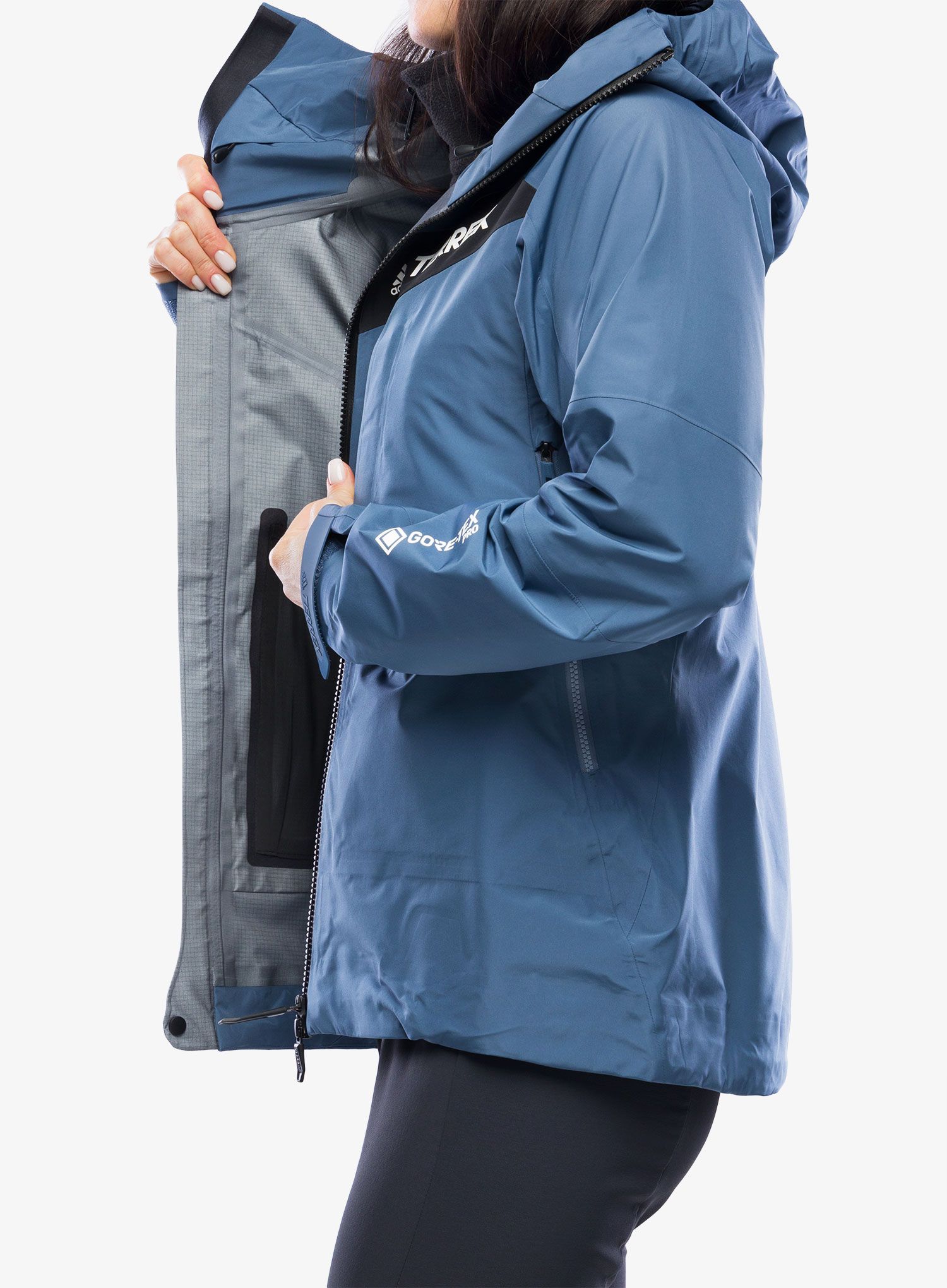 Ženska hardshell jakna adidas TERREX Techrock GORE-TEX Pro Jacket - wonste