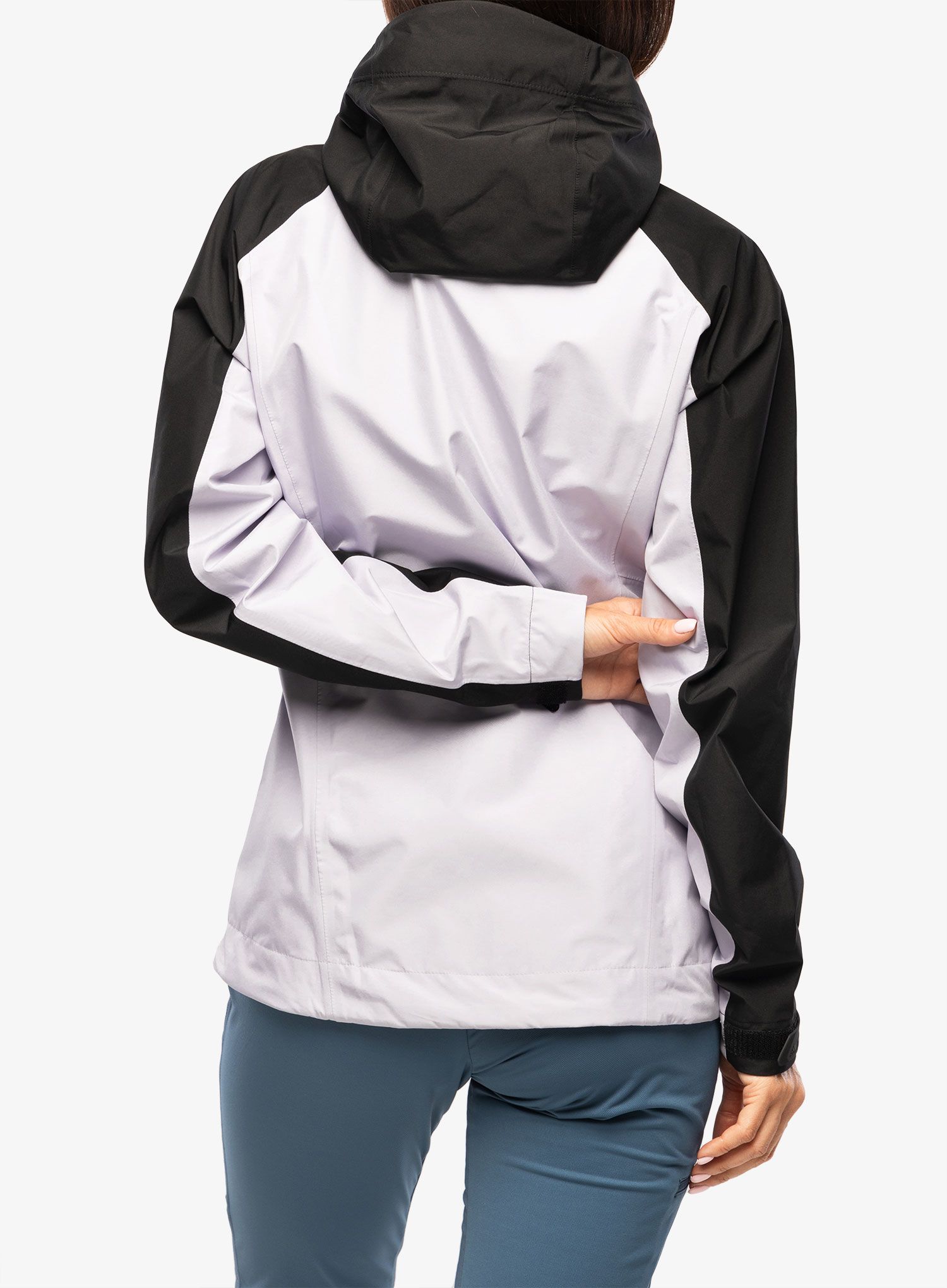 Ženska hardshell jakna adidas TERREX Xperior GORE-TEX Paclite Rain Jacket - silver dawn/black