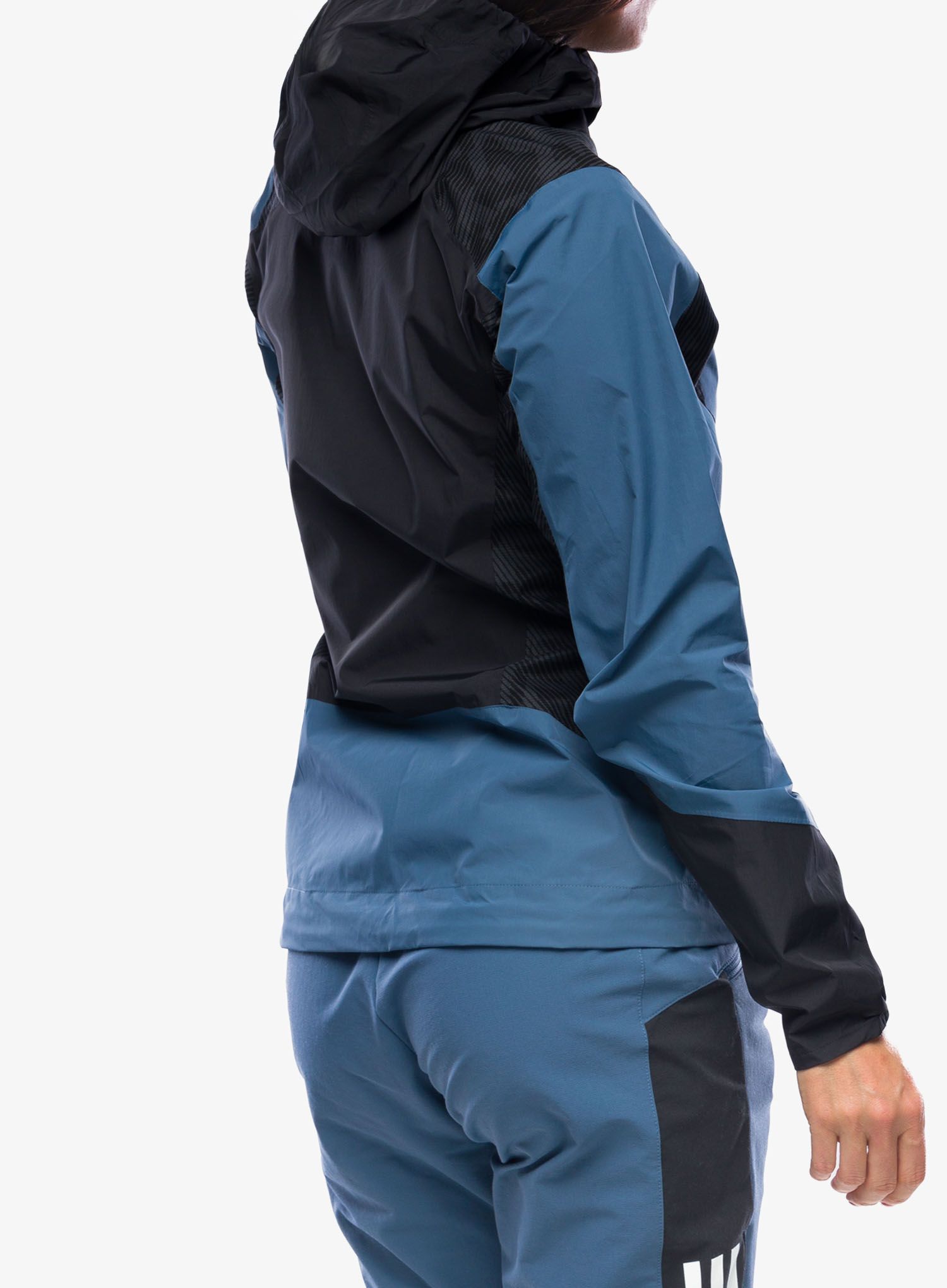 Ženska nepremočljiva jakna adidas TERREX Xperior Hybrid Primeknit Rain Jkt - wonste/black
