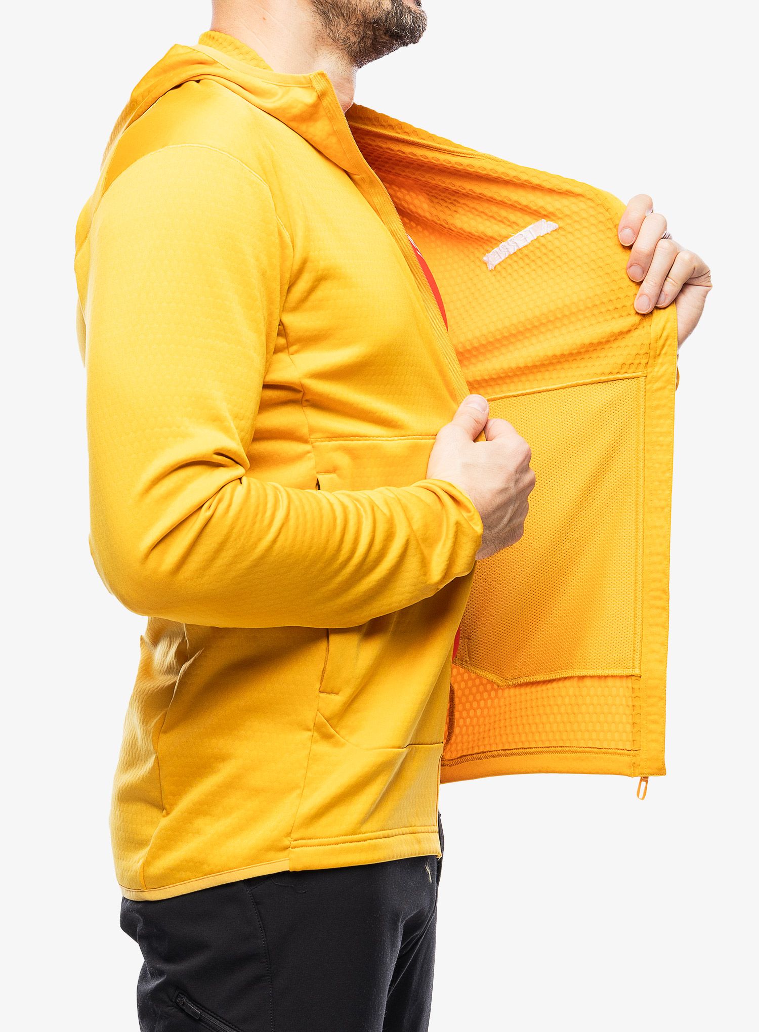 Moški puloverji adidas TERREX Xperior Light Fleece Hooded Jacket - preyel