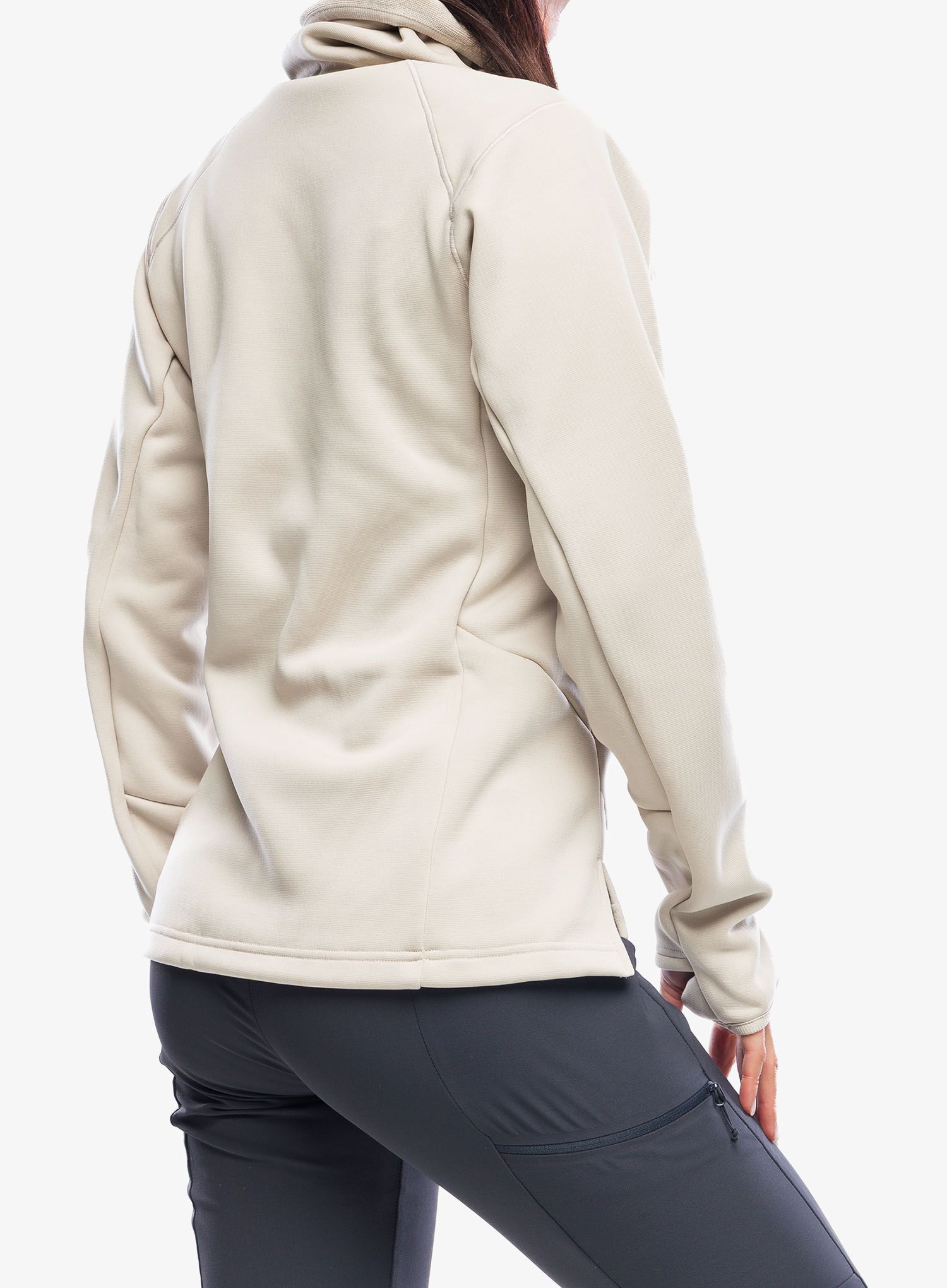 Ženski flis adidas TERREX Xperior Medium Fleece - wonder beige