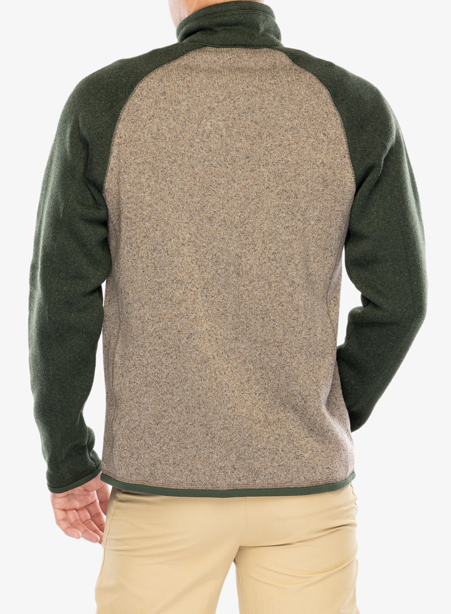 Flis Patagonia Better Sweater 1/4 Zip - seabird grey