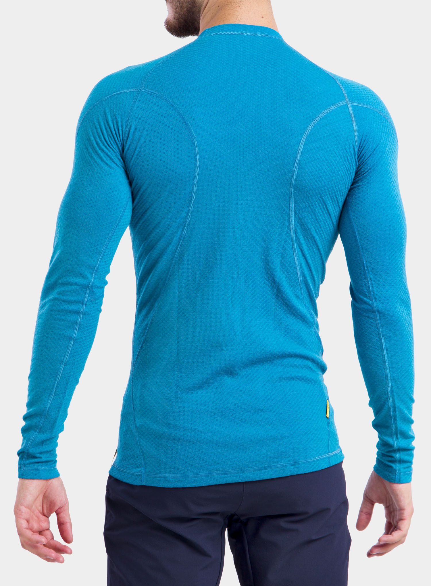 Termo flis jopa Sensor Merino DF Tee L/S - blue