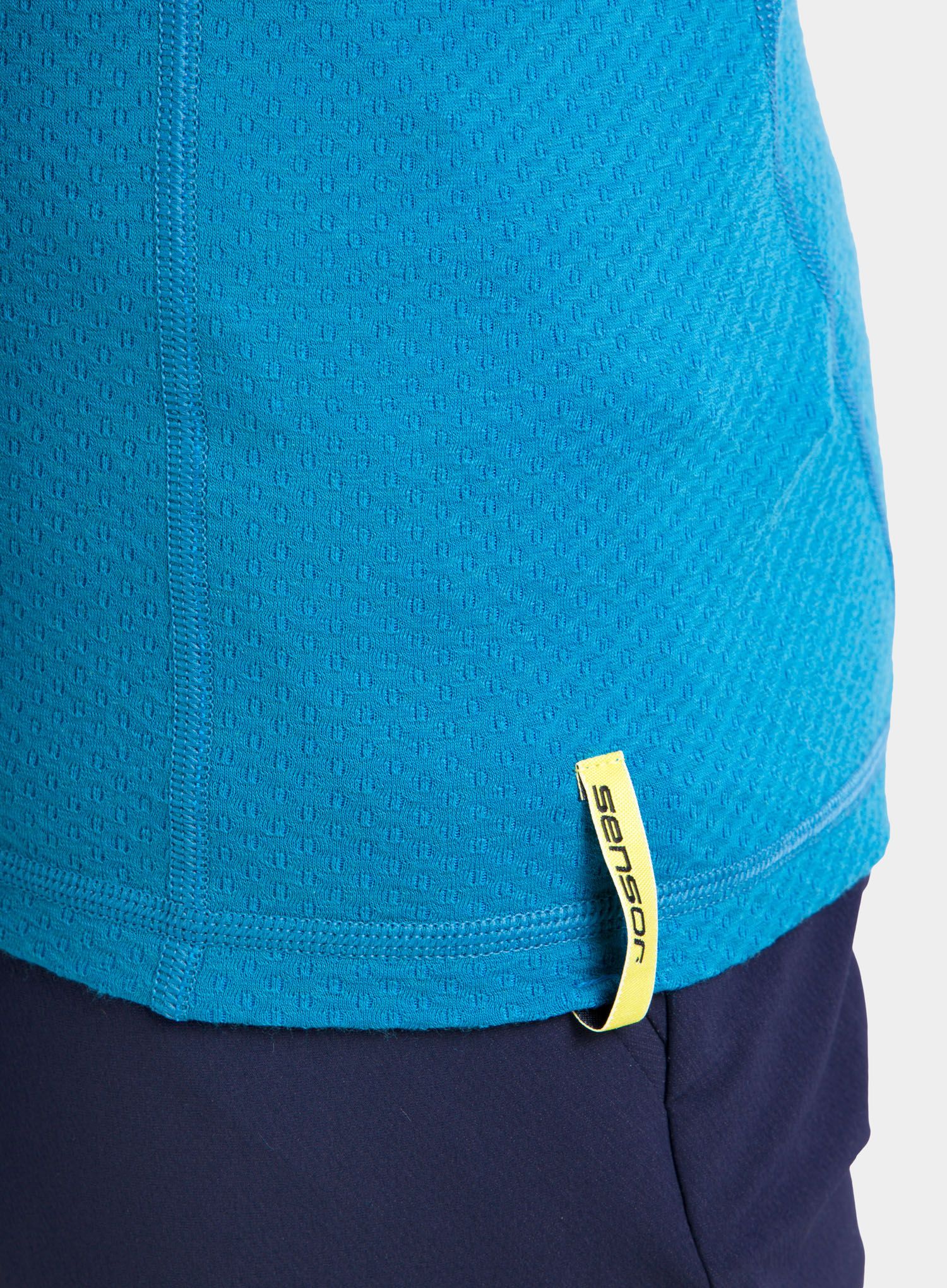 Termo flis jopa Sensor Merino DF Tee L/S - blue