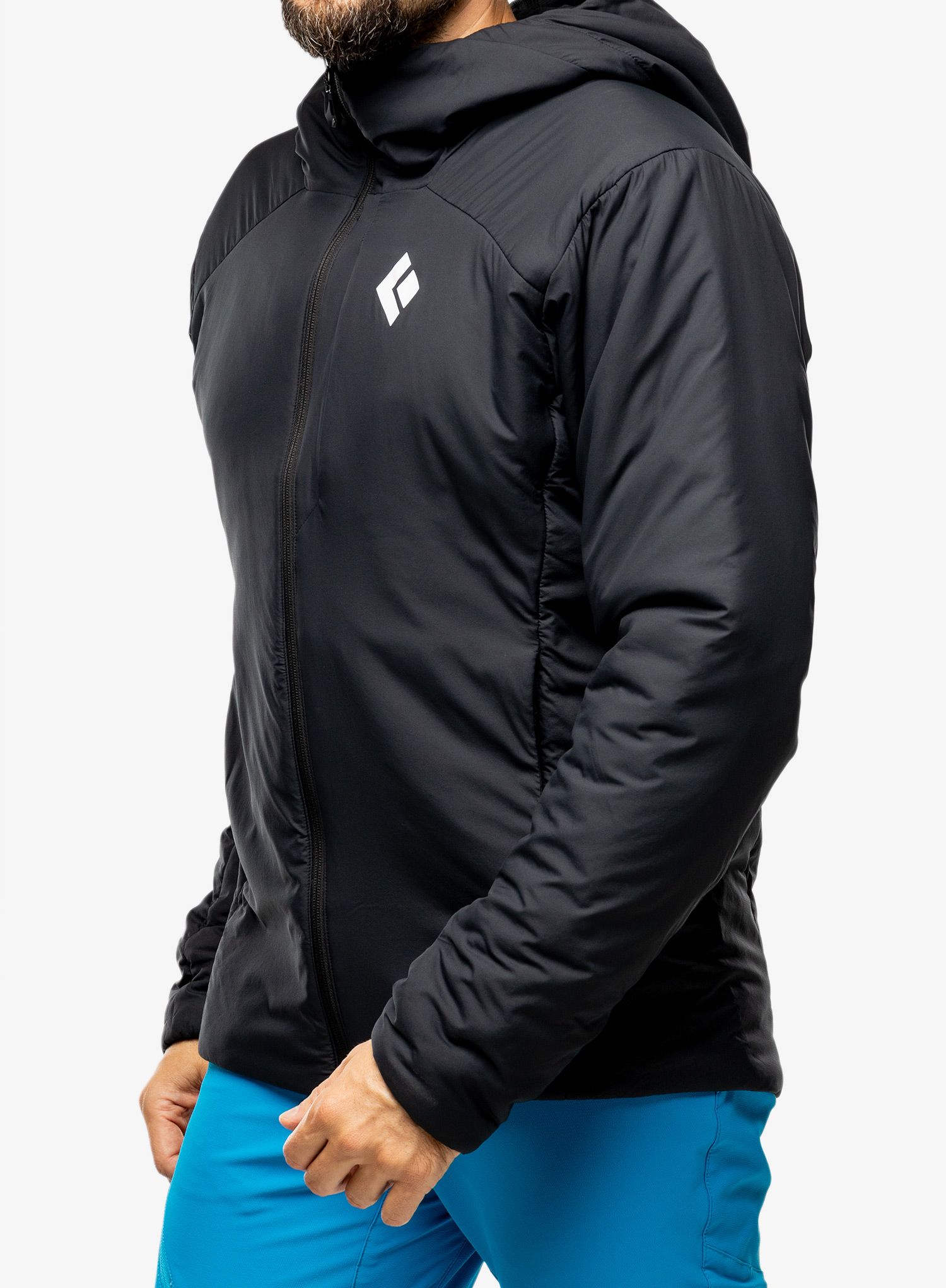 Sintetična jakna Black Diamond First Light Stretch Hoody - black