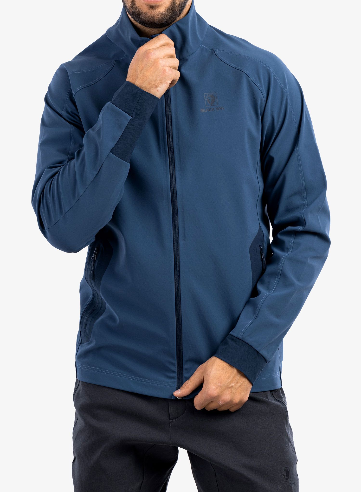 Softshell jakna BlackYak Castana Jacket - dark denim