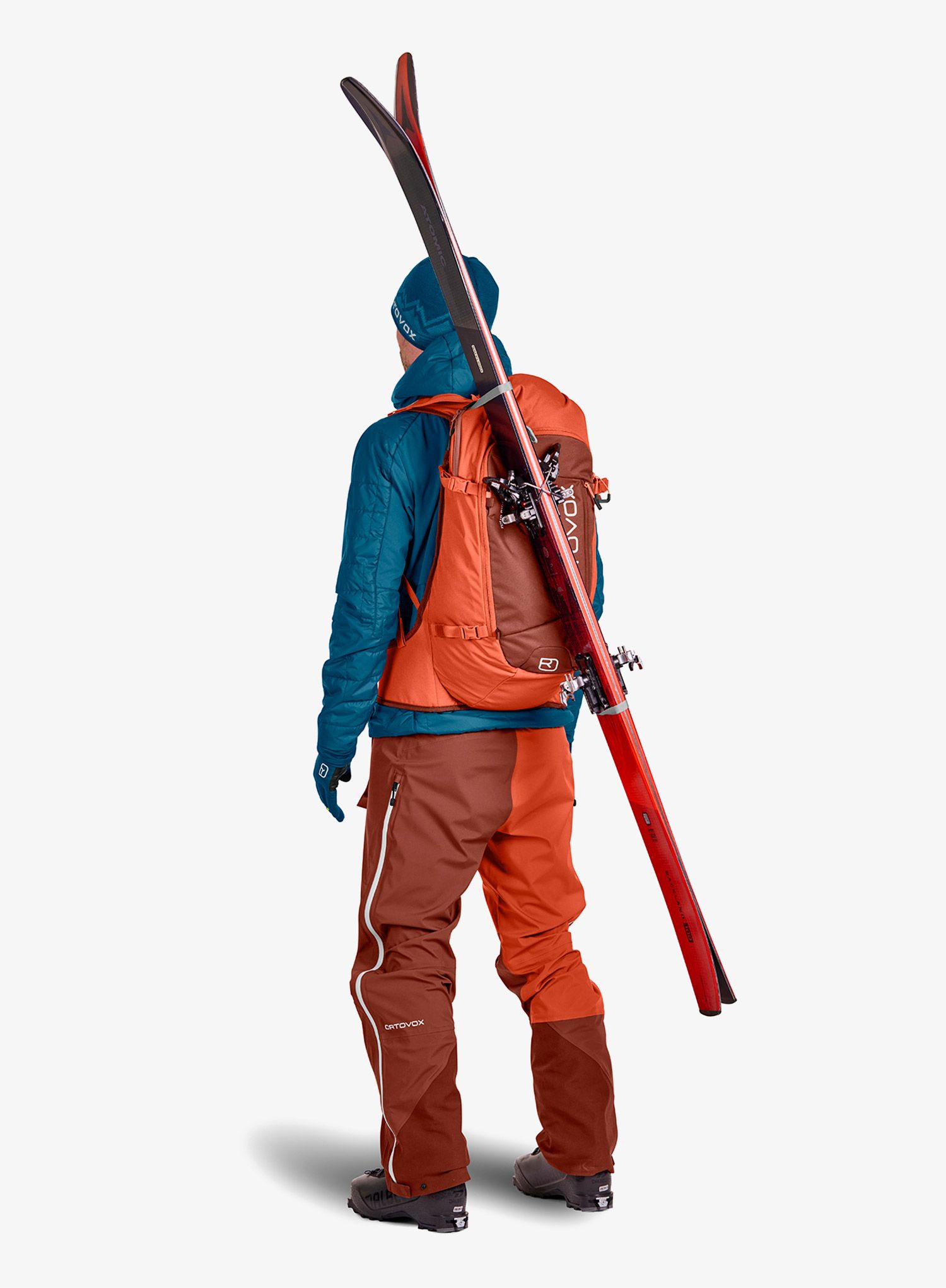 Smučarski nahrbtnik Ortovox Tour Rider 30 - desert orange