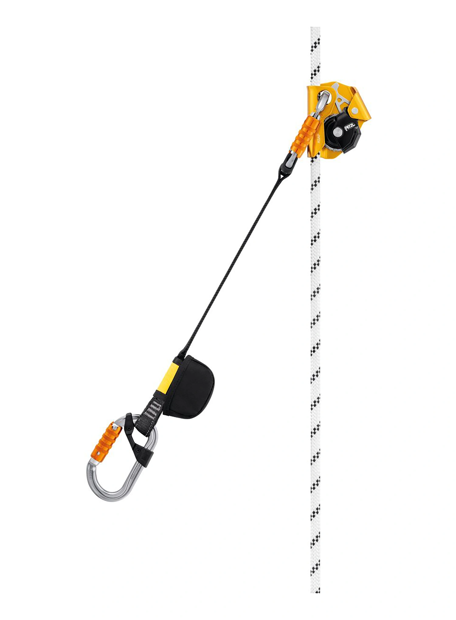 Blažilec padca Petzl Asap Sorber 40 cm - black