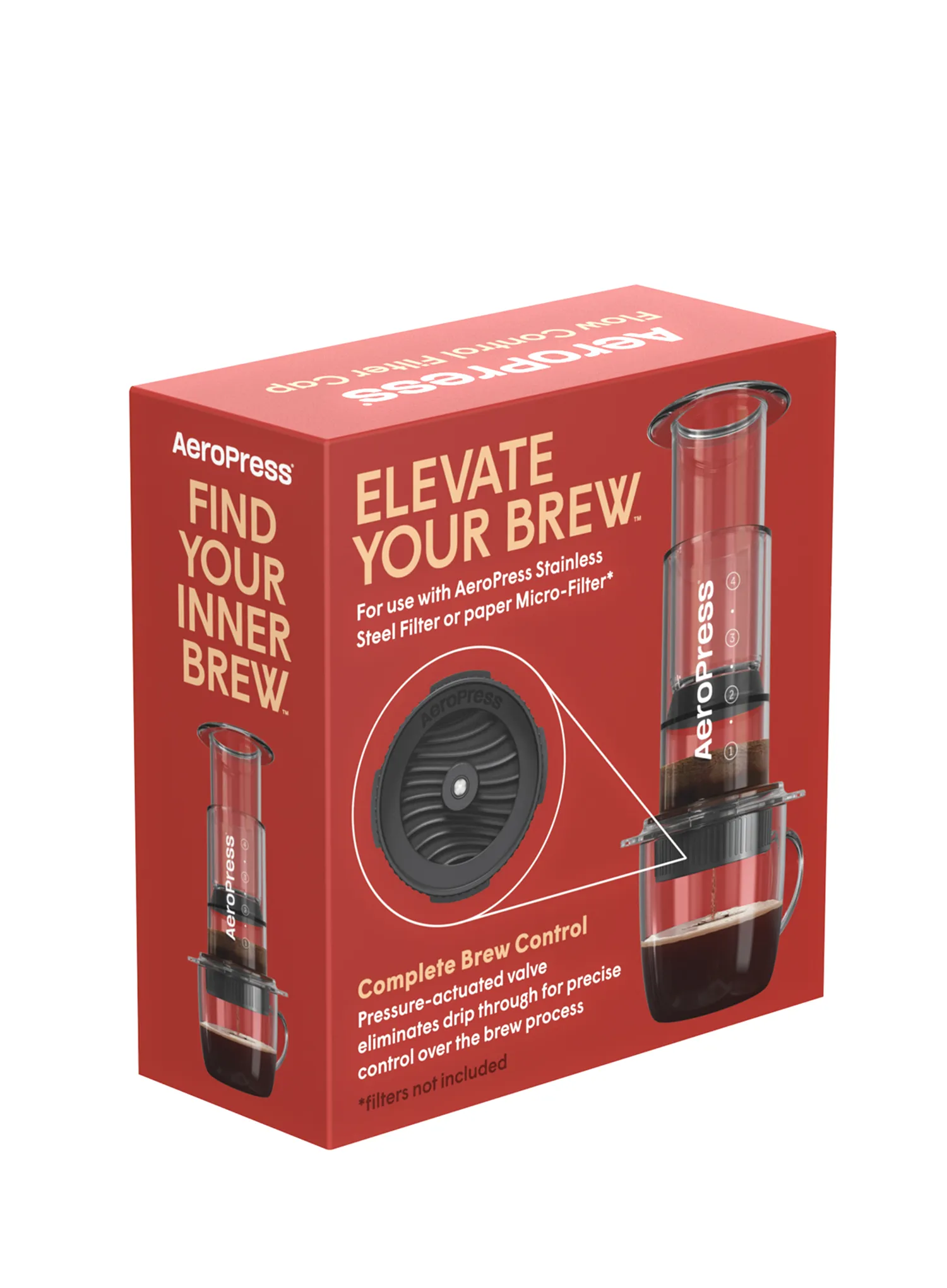 Priključek za kapsule AeroPress Flow Control Filter Cap