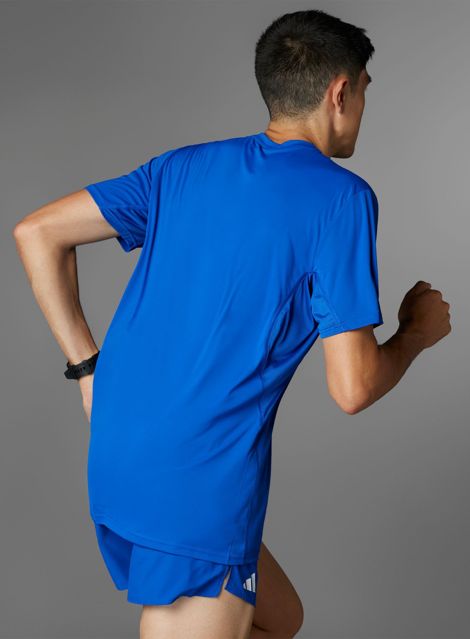Majica za tek adidas Adizero Essentials Running Tee - royal blue