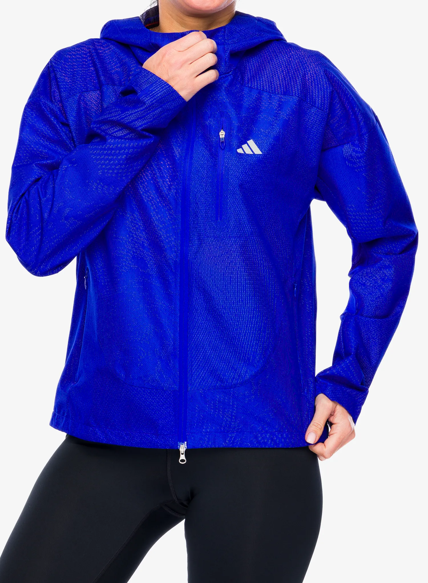Ženska tekaška jakna adidas Adizero Jacket - lucid blue/blue