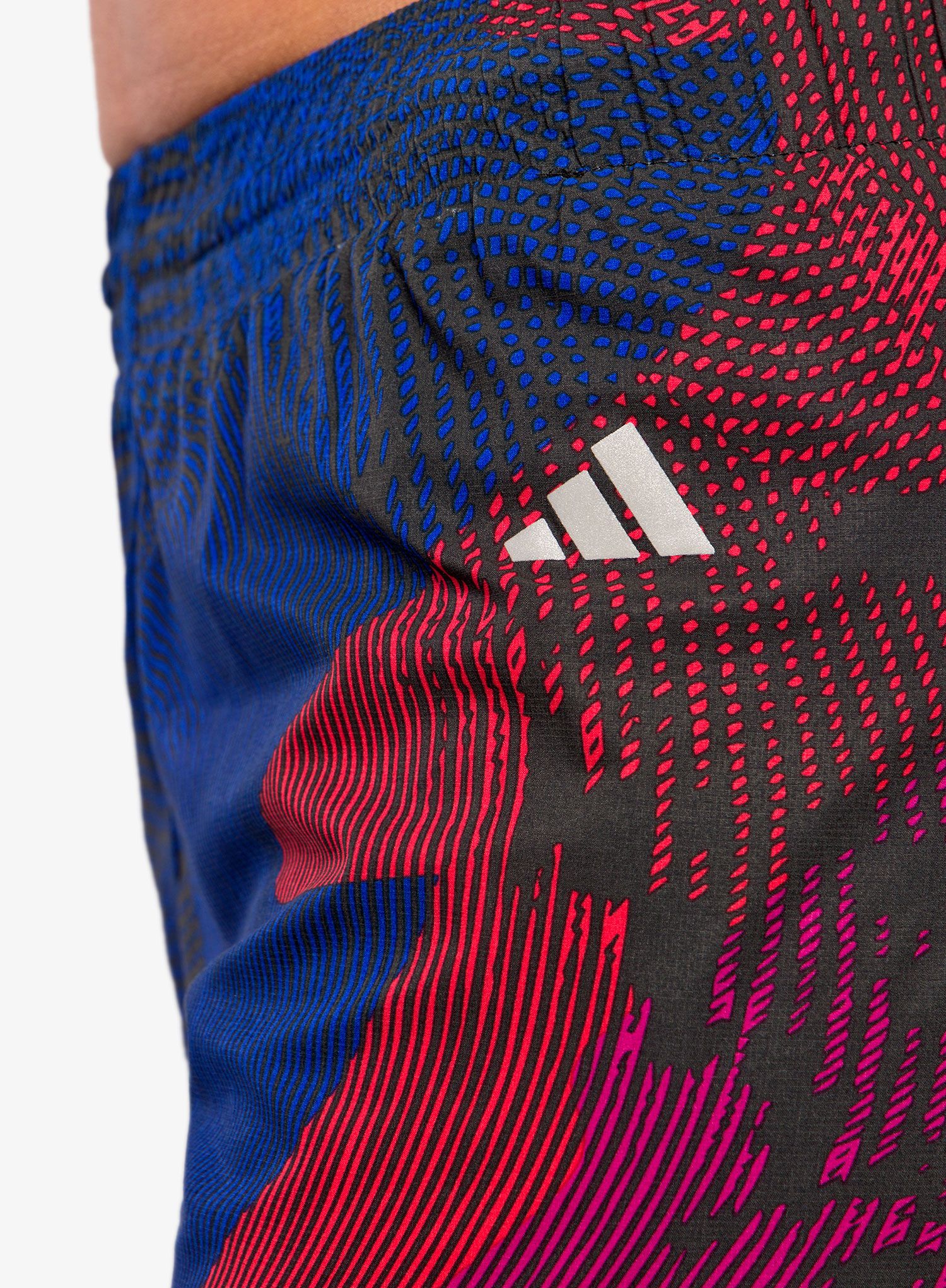 Ženske tekaške kratke hlače adidas Adizero Split Shorts - black/fuschia
