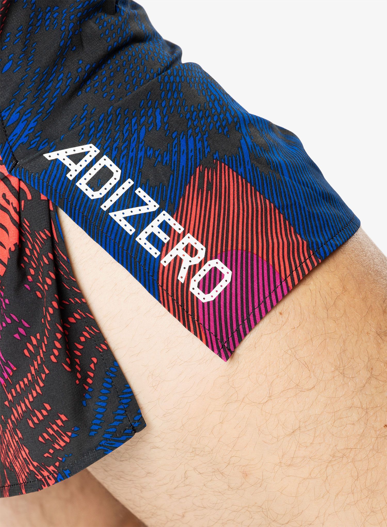 Tekaške kratke hlače adidas Adizero Split Shorts - multi/black/red