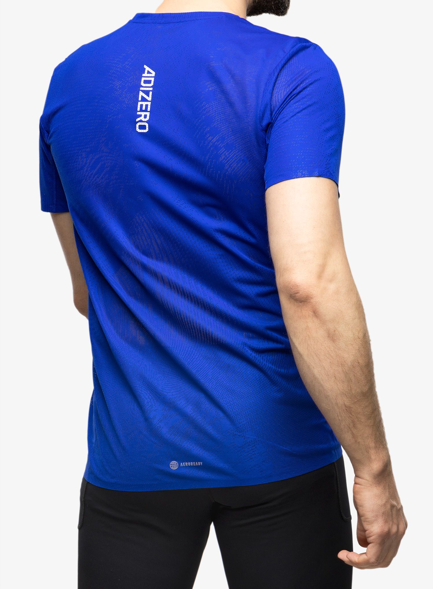 Tekaška majica adidas Adizero Tee - lucid blue