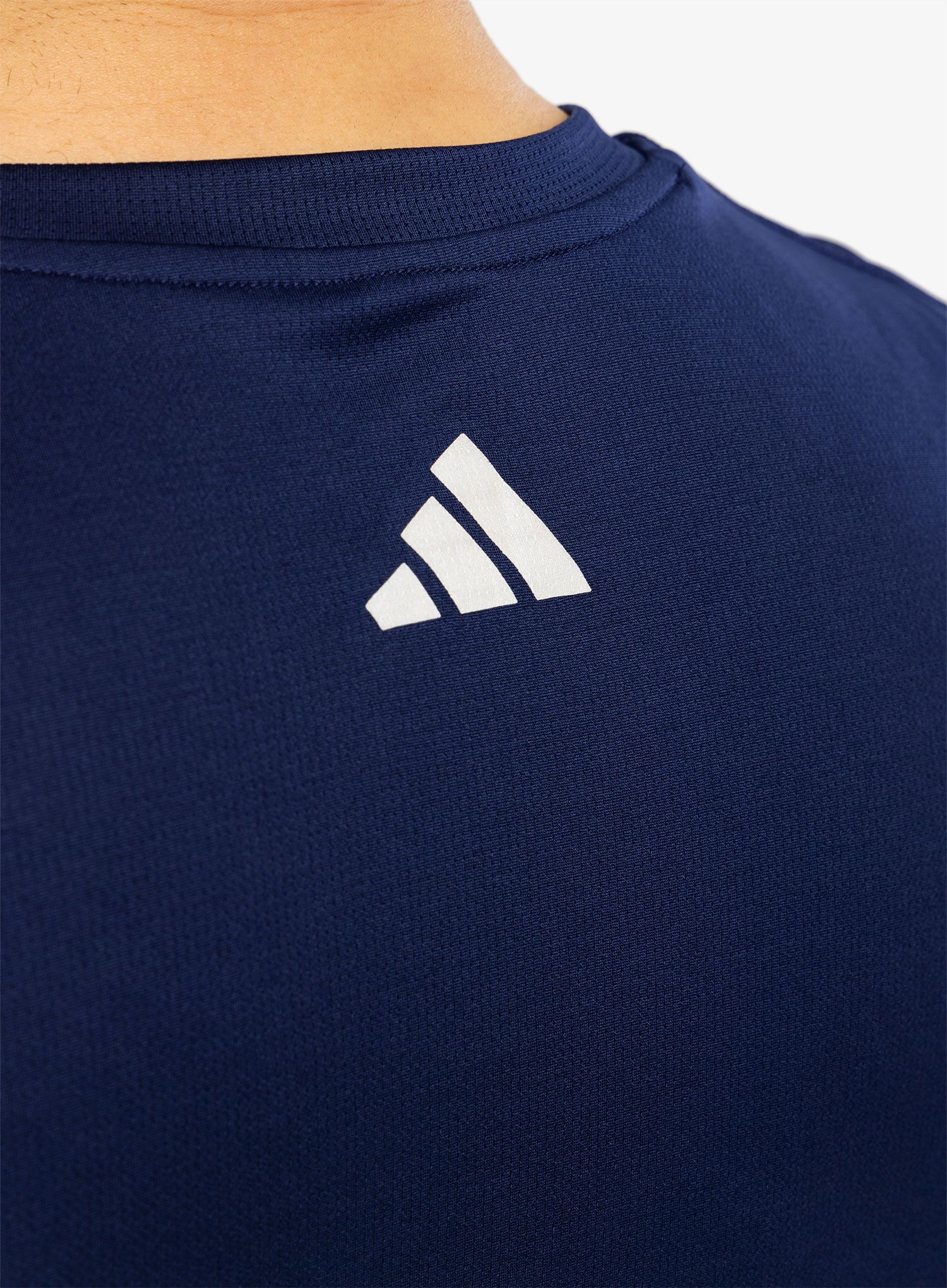 Majica za tek adidas Brand Love Graphic Tee - dark blue/blue fusion