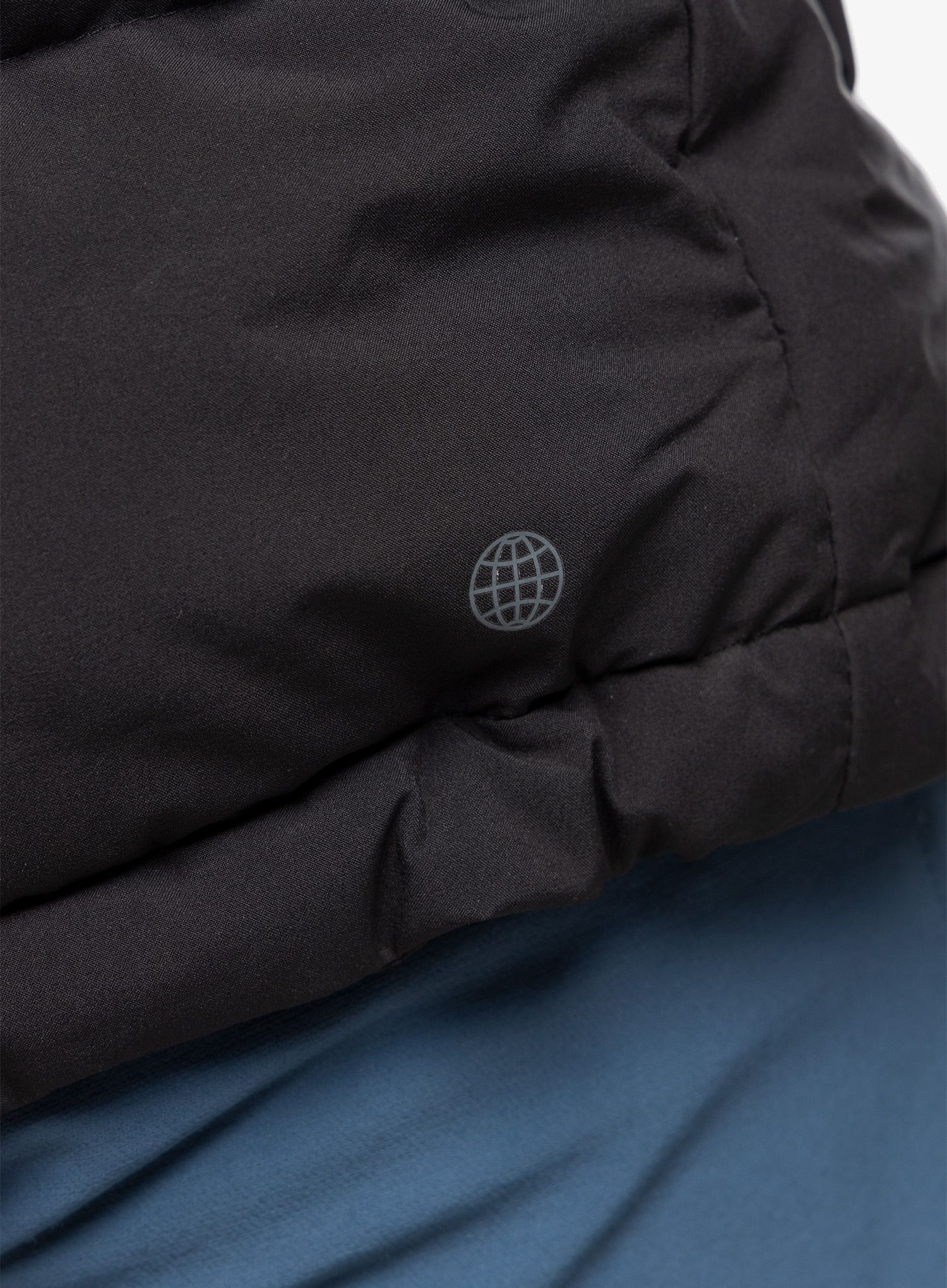 Puhovka adidas Helionic Hooded Jacket - black