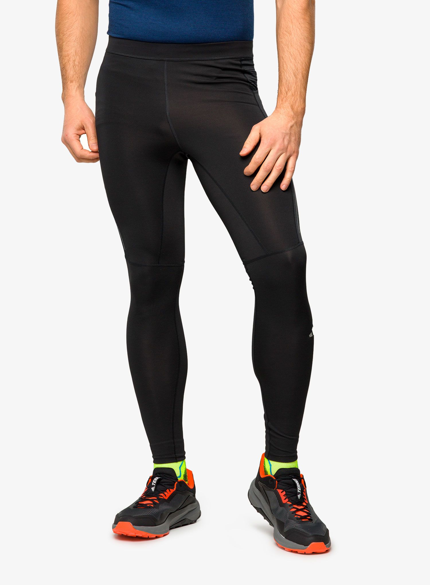 Tekaške pajkice adidas Own The Run Tights - black
