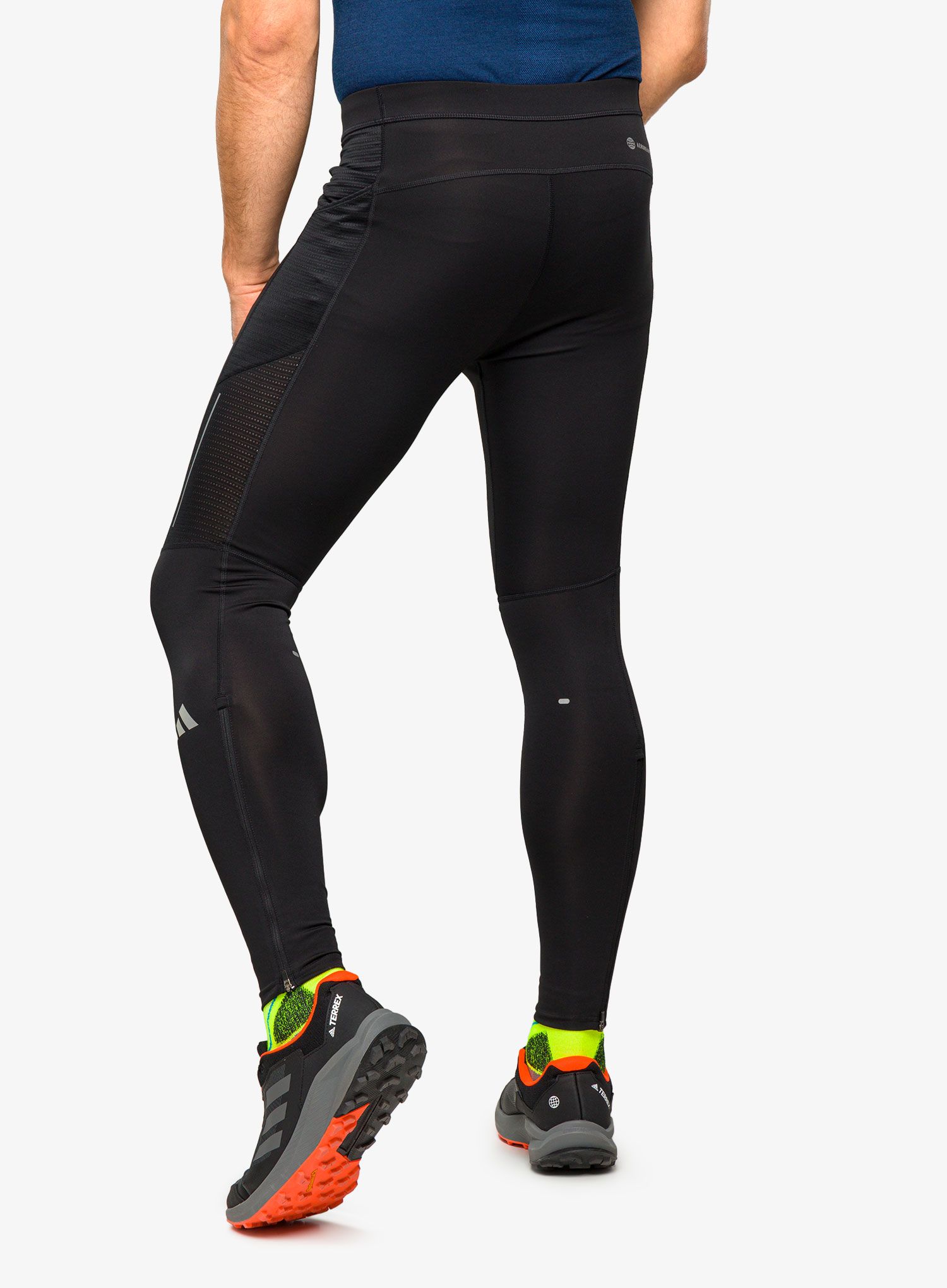 Tekaške pajkice adidas Own The Run Tights - black