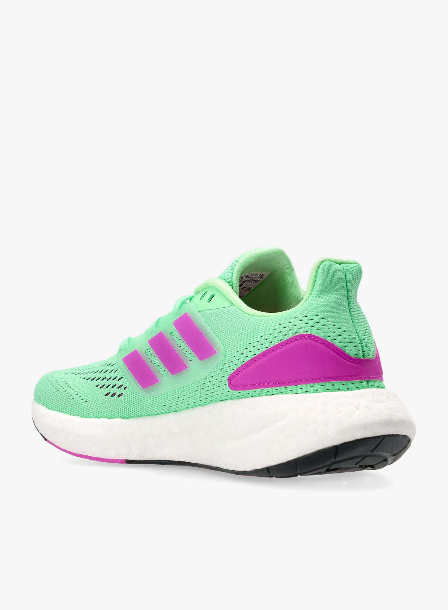 Ženski tekaški čevlji adidas Pureboost 22 - mint/fuschia/white