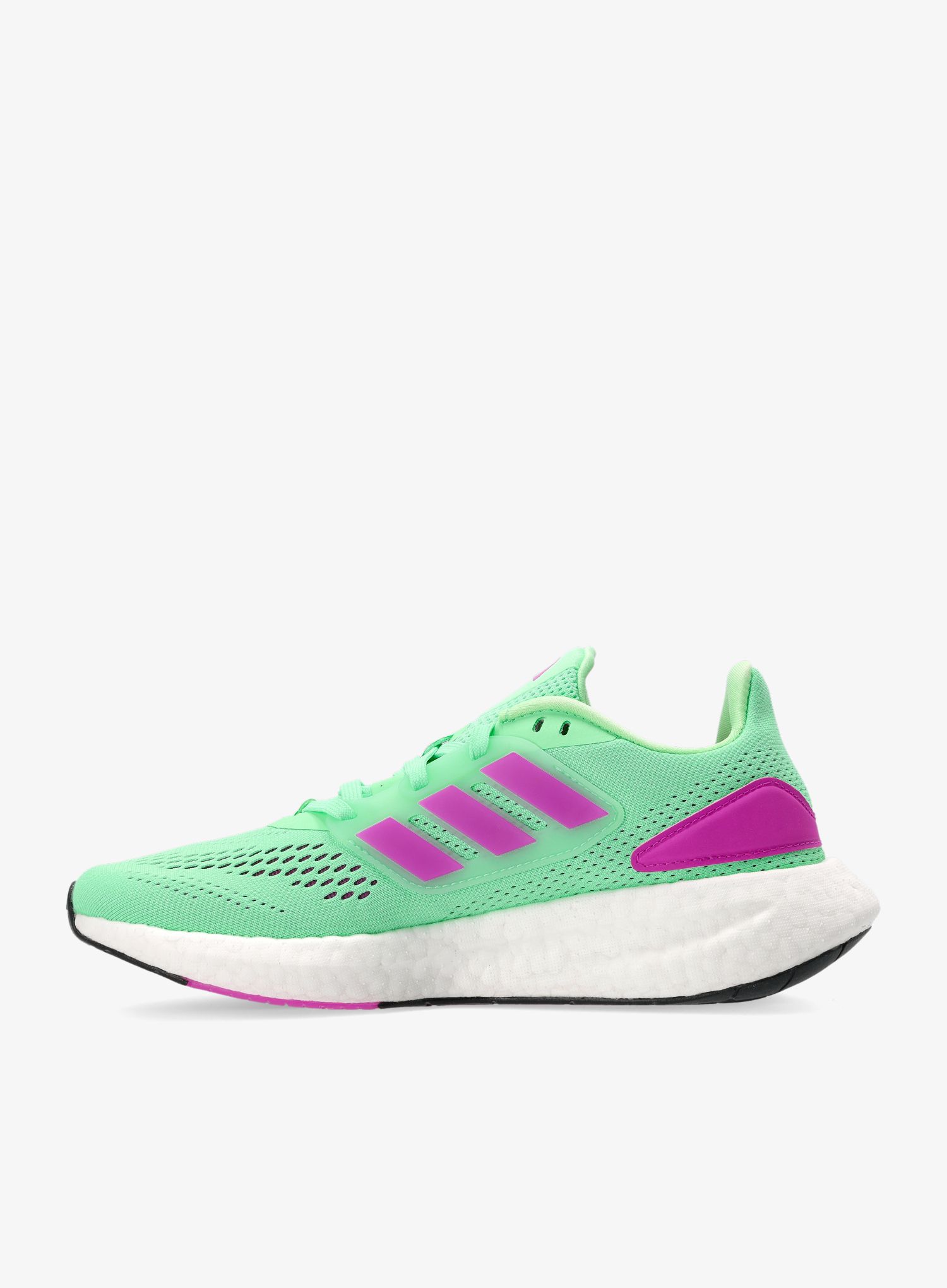 Ženski tekaški čevlji adidas Pureboost 22 - mint/fuschia/white