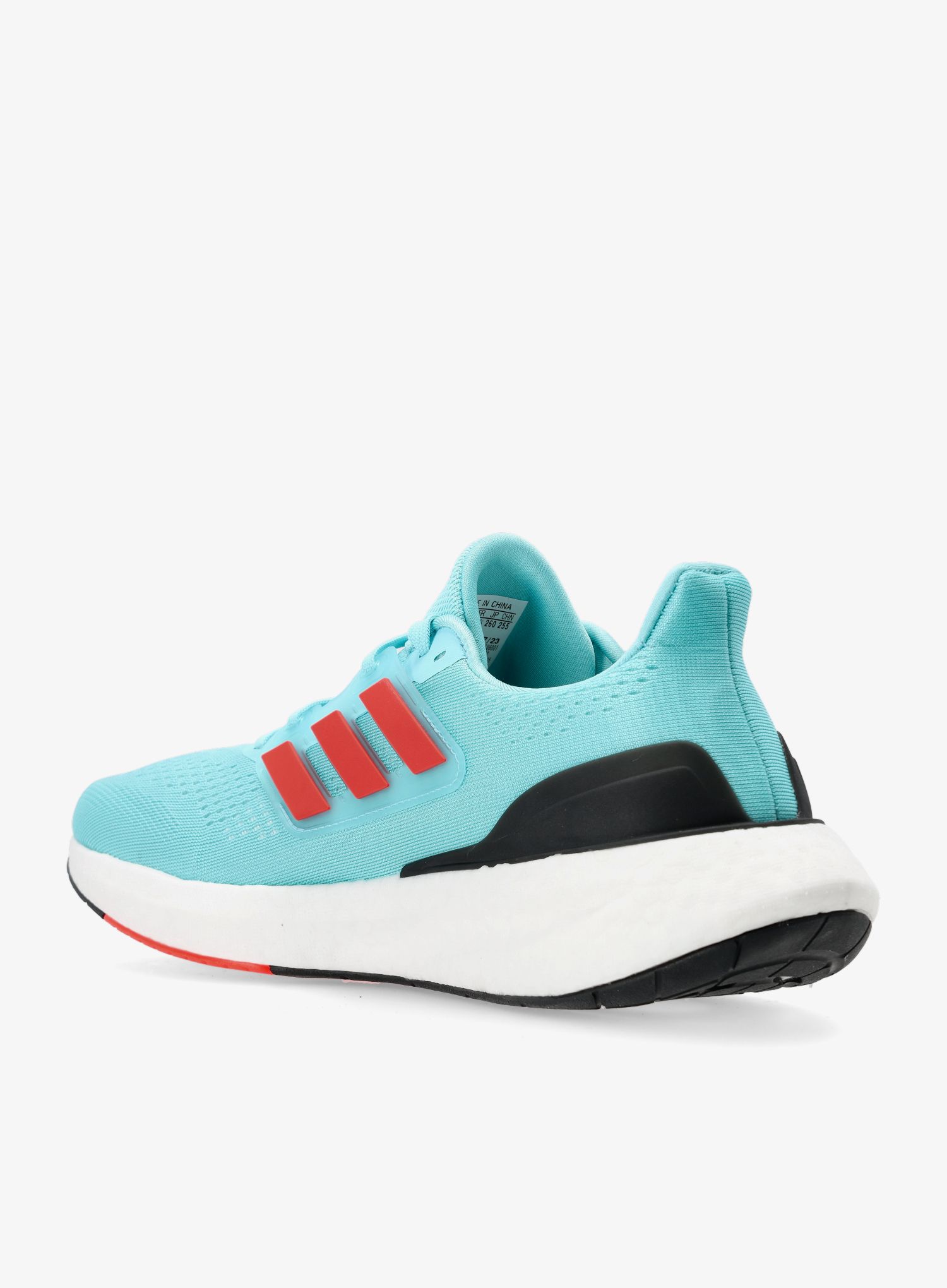Moški tekaški čevlji adidas Pureboost 23 - ltaqua/brired/ftwwht