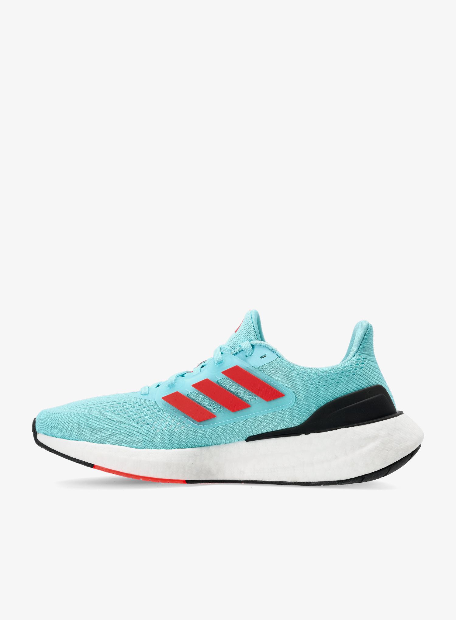 Moški tekaški čevlji adidas Pureboost 23 - ltaqua/brired/ftwwht