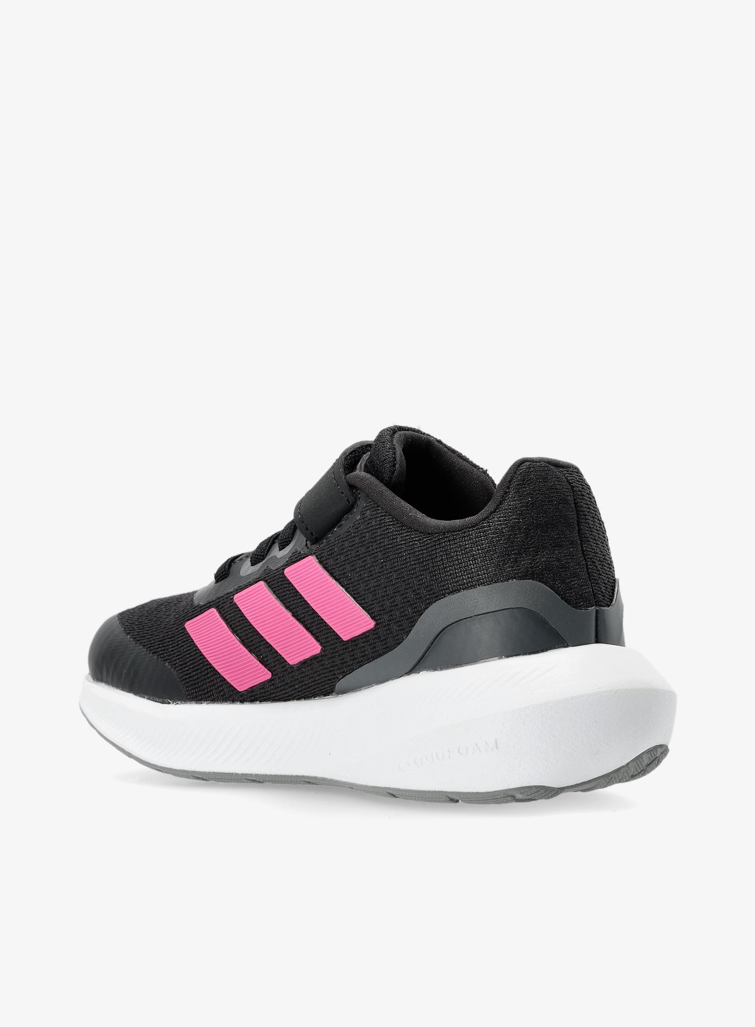 Otroška obutev adidas Runfalcon 3.0 Elastic Lace Top Strap - black/pulse magenta/grey six