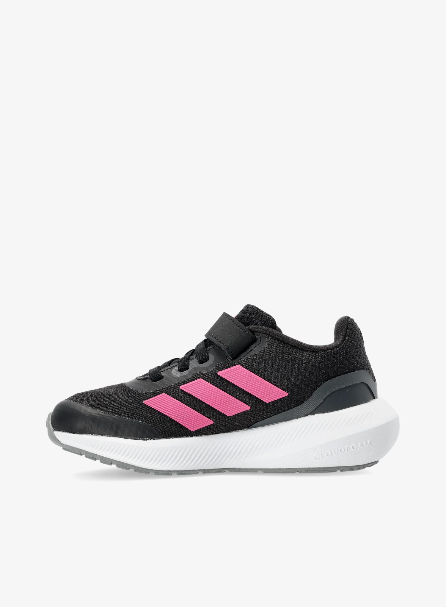 Otroška obutev adidas Runfalcon 3.0 Elastic Lace Top Strap - black/pulse magenta/grey six