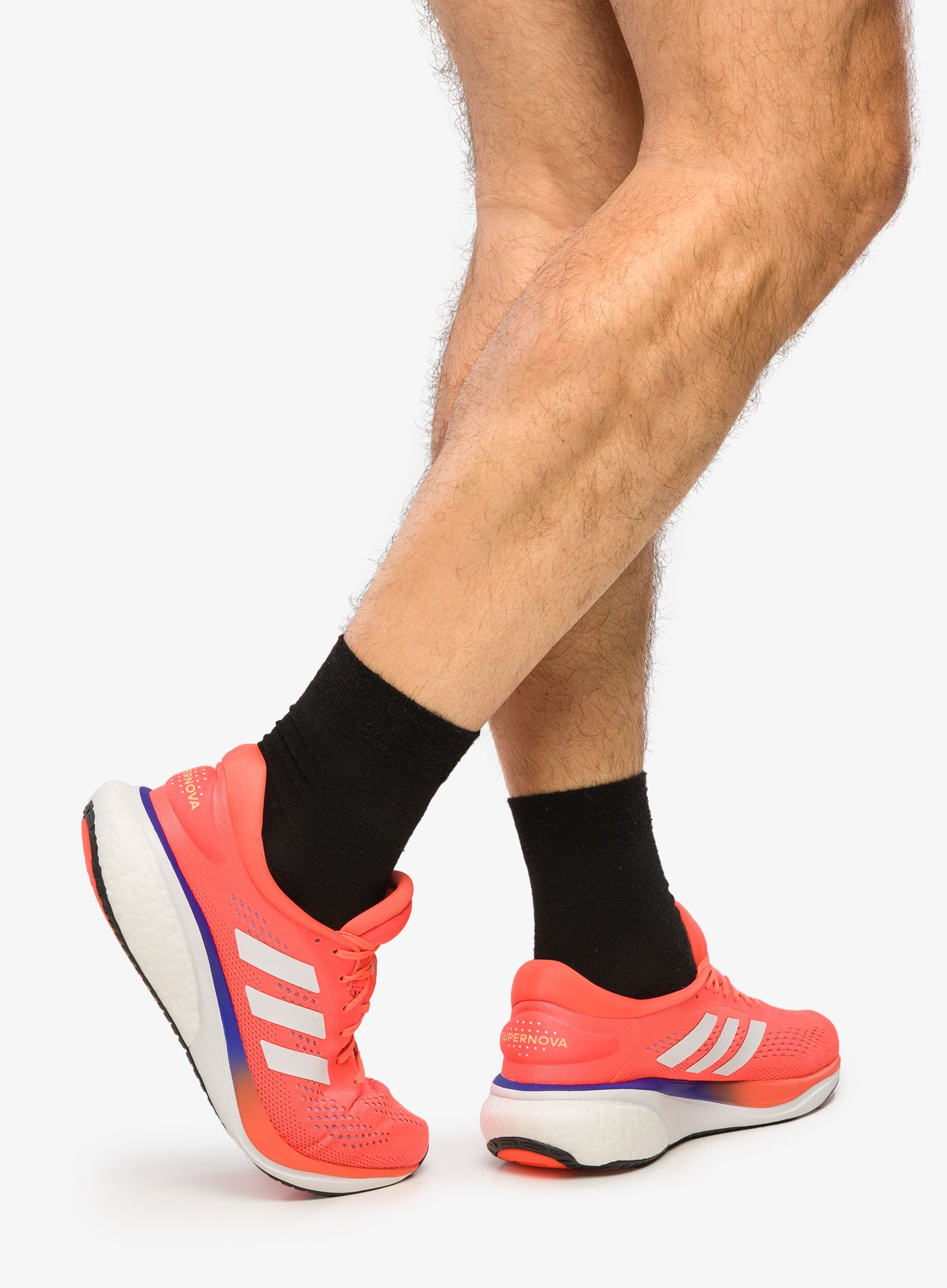 Moški tekaški čevlji adidas Supernova 2 - red/white/blue