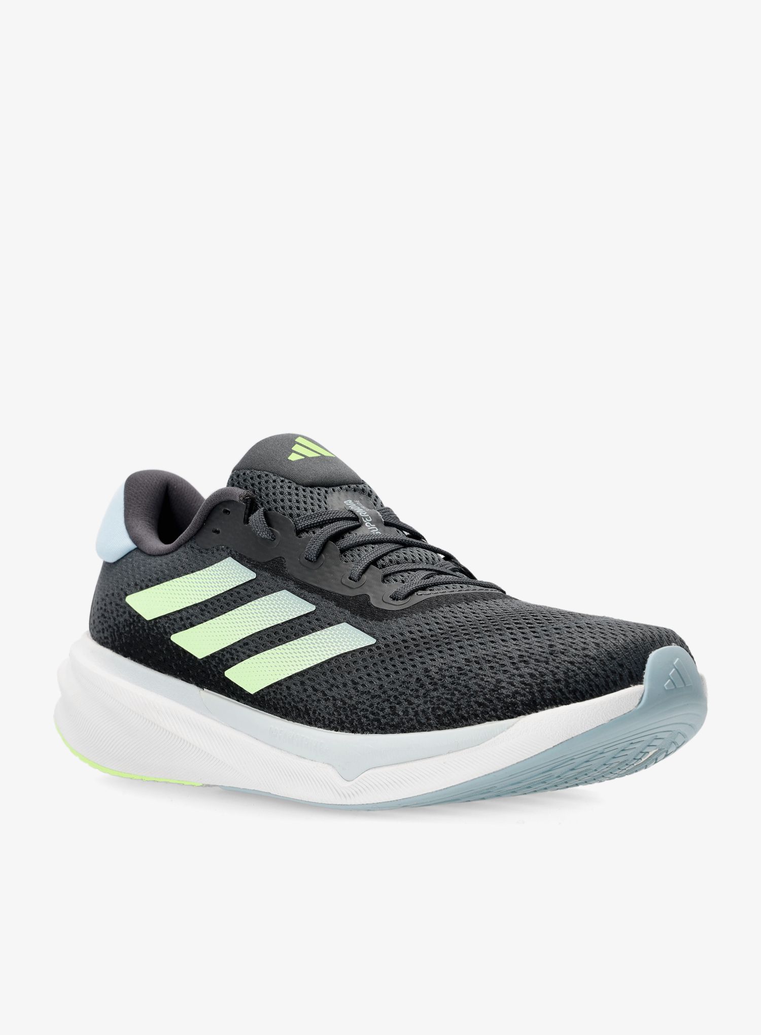 Moški tekaški čevlji adidas Supernova Stride - carbon/green spark/wonder blue