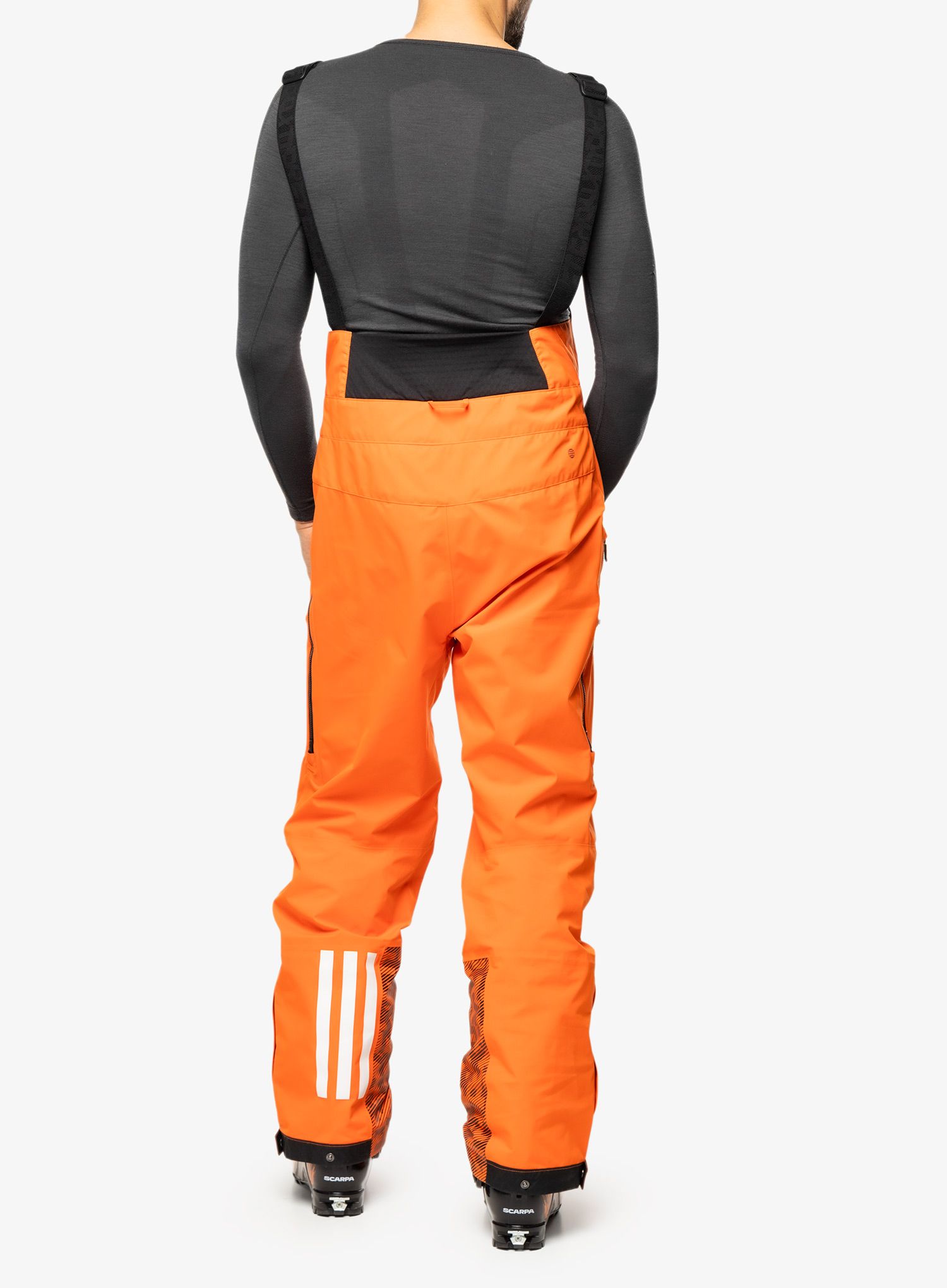 Moške hlače adidas TERREX 3L GORE-TEX Snow Bib - semi impact orange