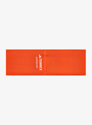 Naglavni trak adidas TERREX AEROREADY Headband - semi impact orange/white