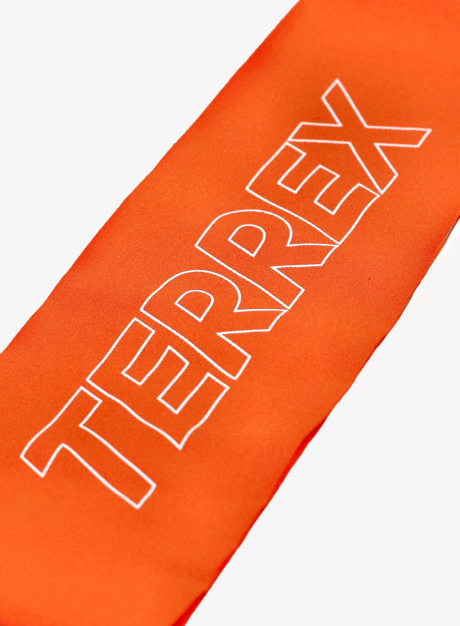 Naglavni trak adidas TERREX AEROREADY Headband - semi impact orange/white