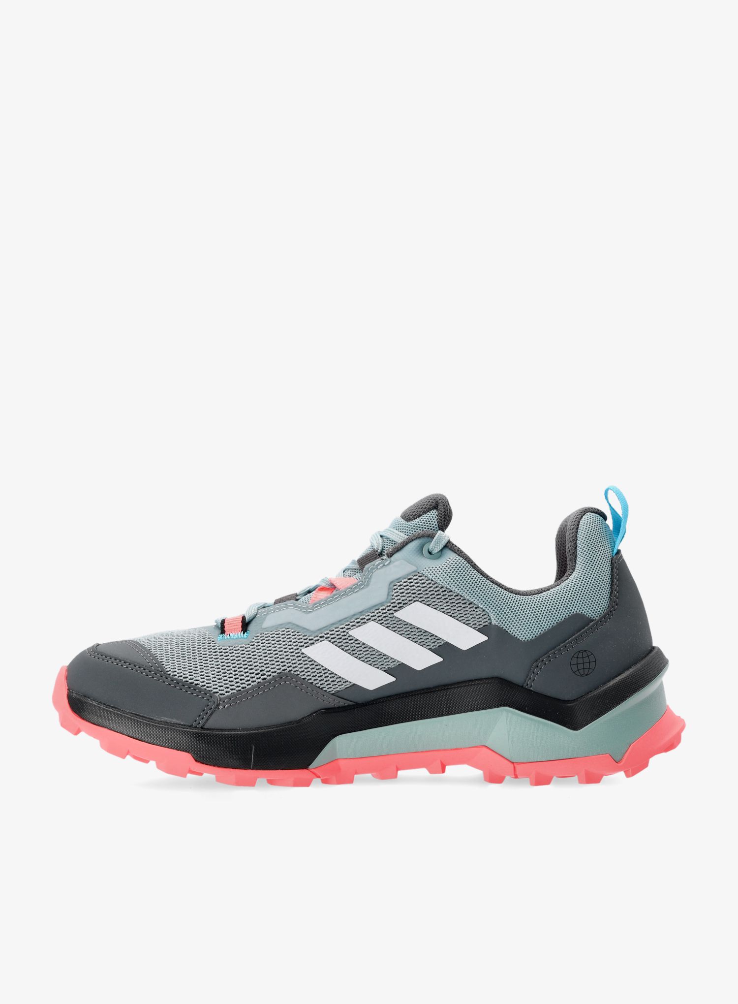 Ženski treking čevlji adidas TERREX AX4 - magic grey/dash grey/acid red