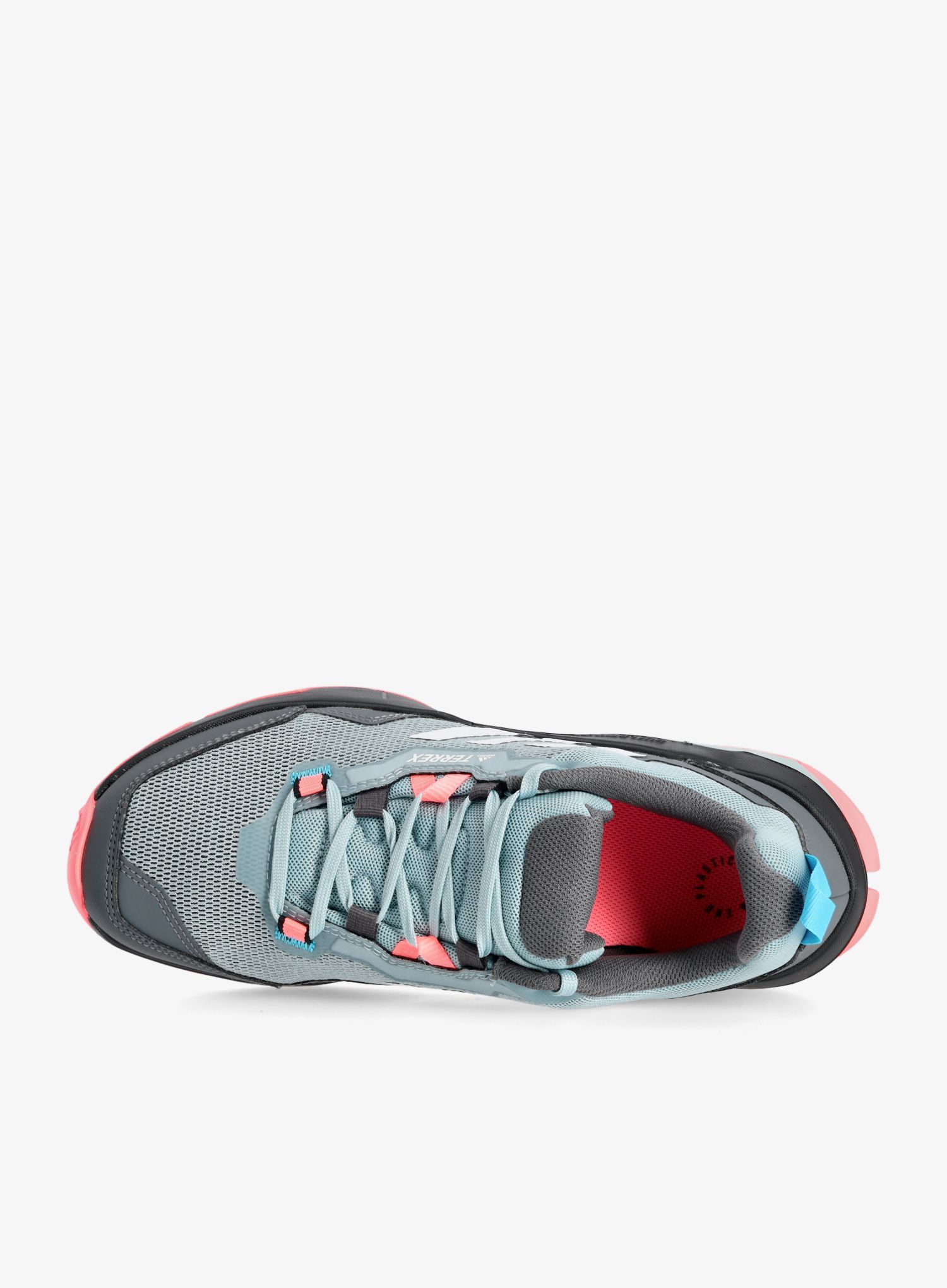 Ženski treking čevlji adidas TERREX AX4 - magic grey/dash grey/acid red